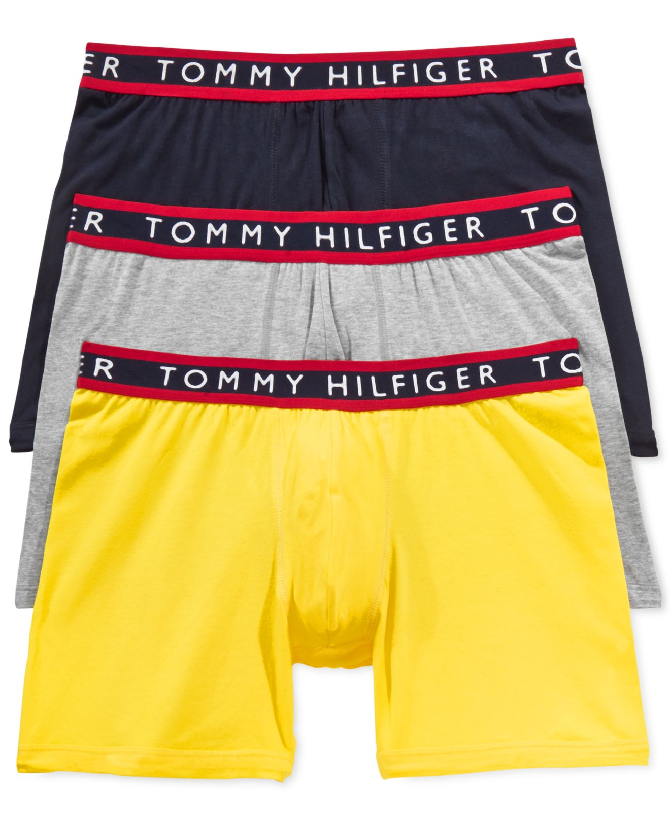tommy hilfiger yellow boxers