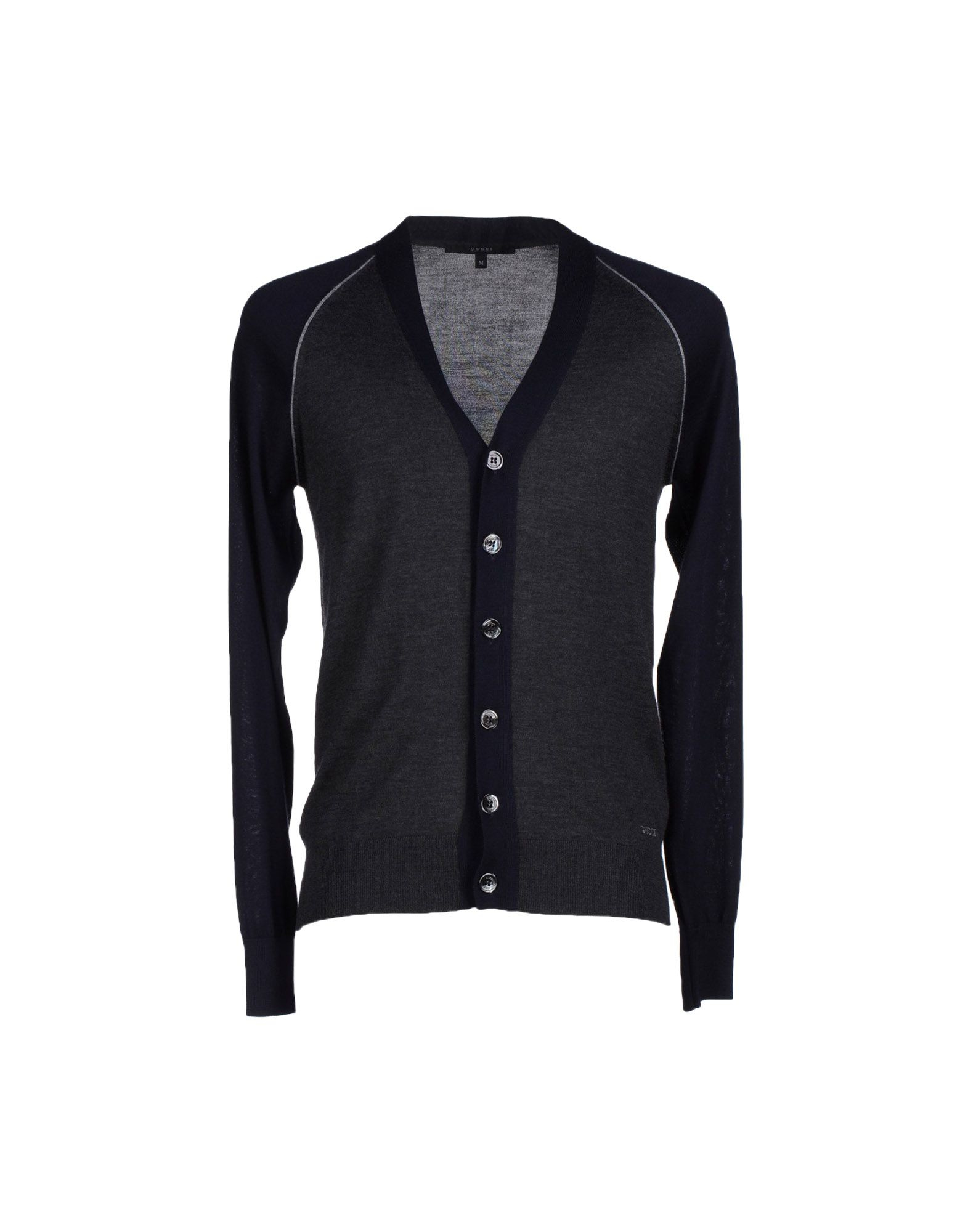 Gucci Cardigan in Gray for Men | Lyst