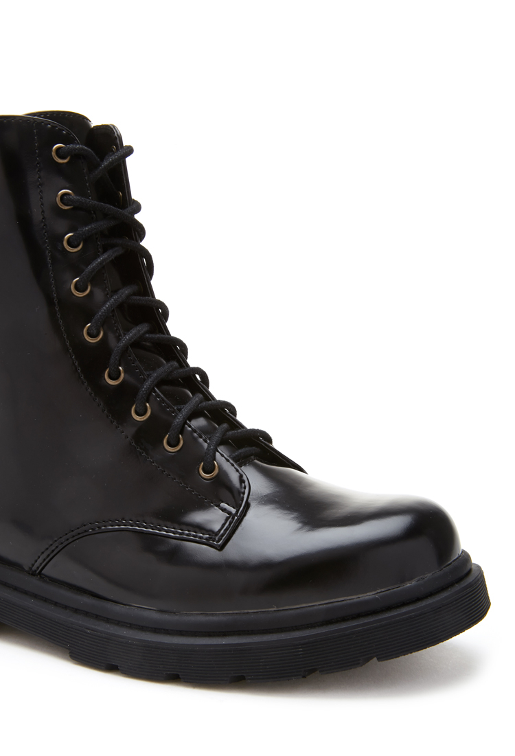 forever 21 patent boots