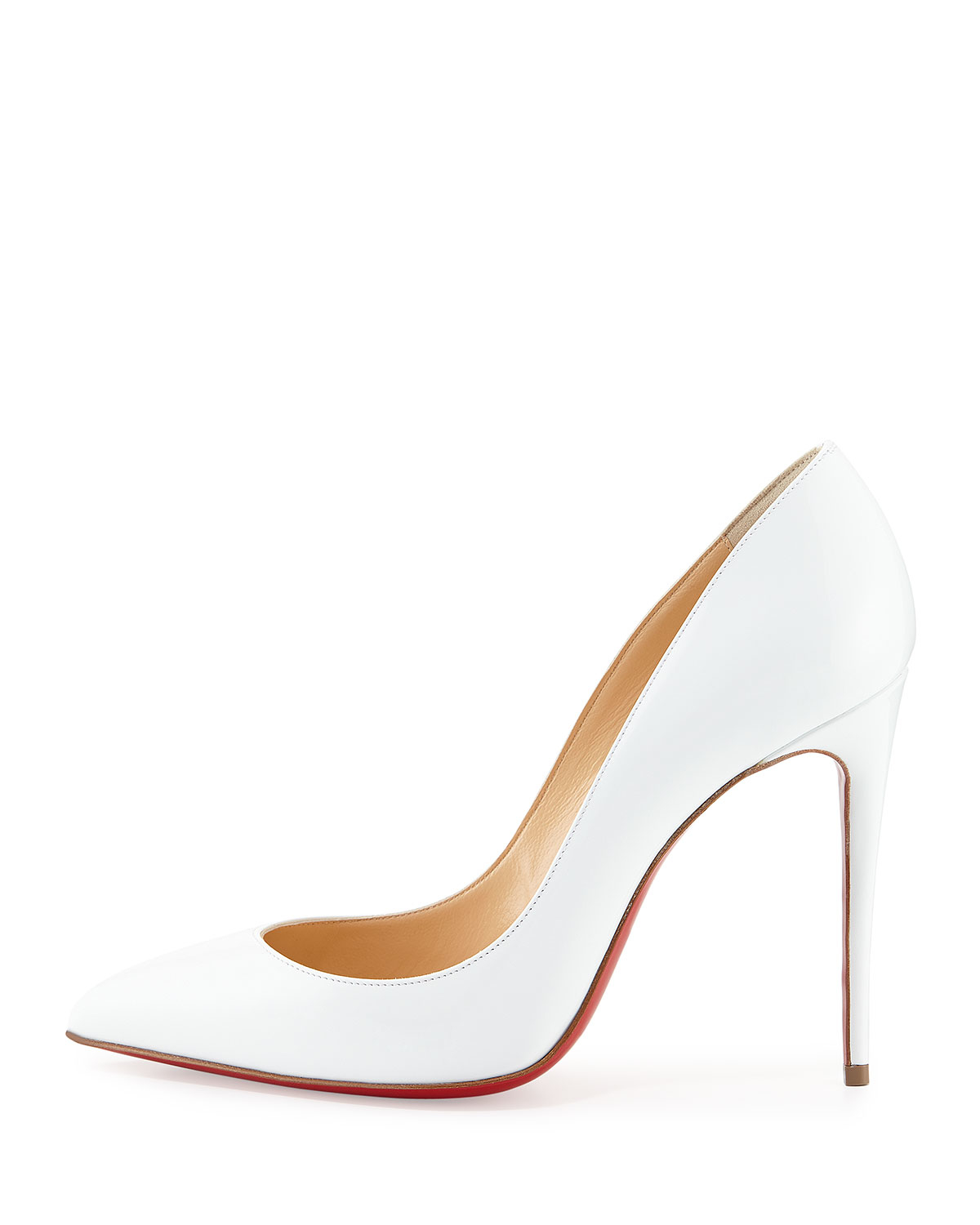 louboutin men shoes - Christian louboutin Pigalle Follies Point-toe Red Sole Pump in ...