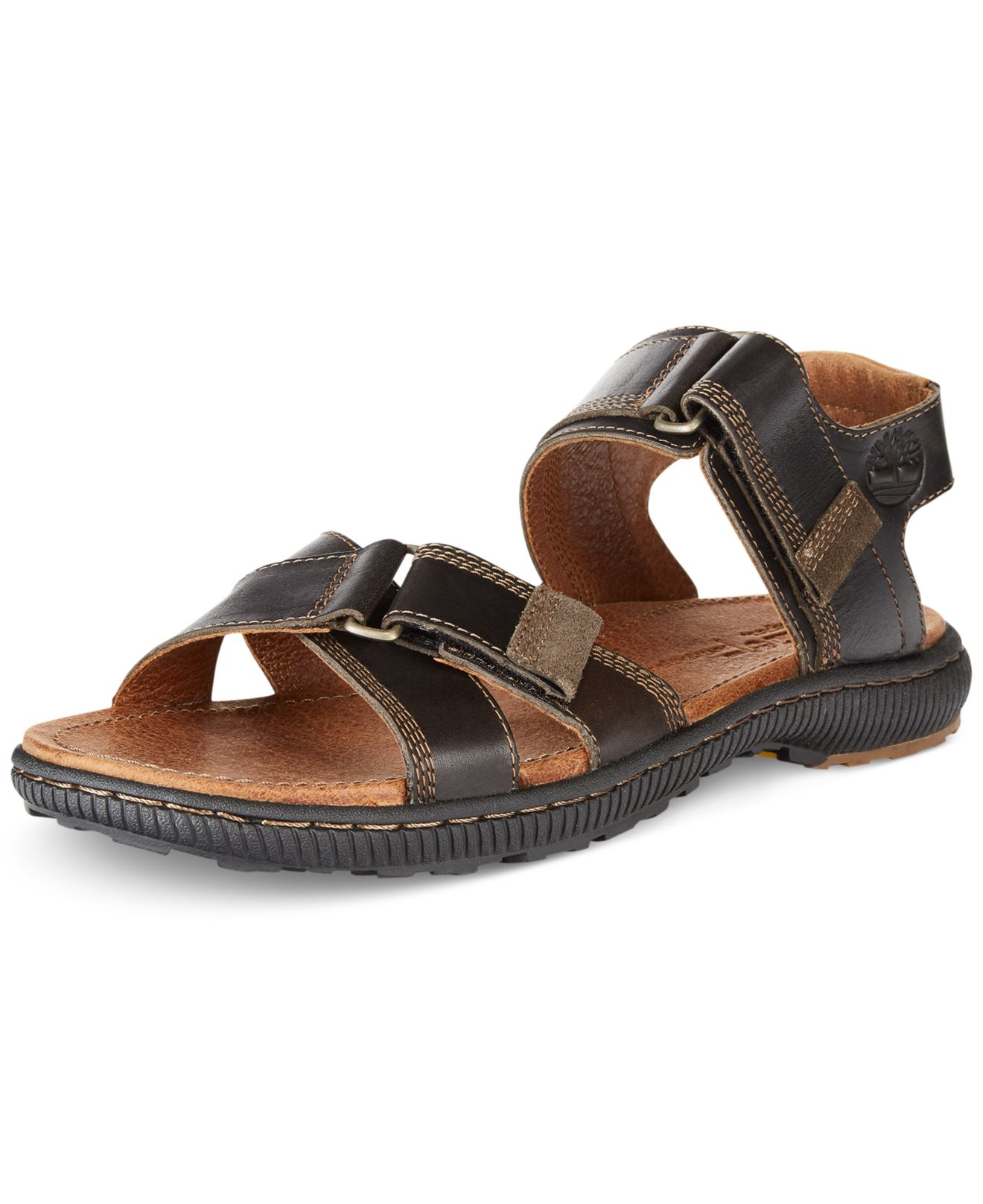 Timberland Earthkeepers Hollbrook Sandals in Brown for Men - Lyst