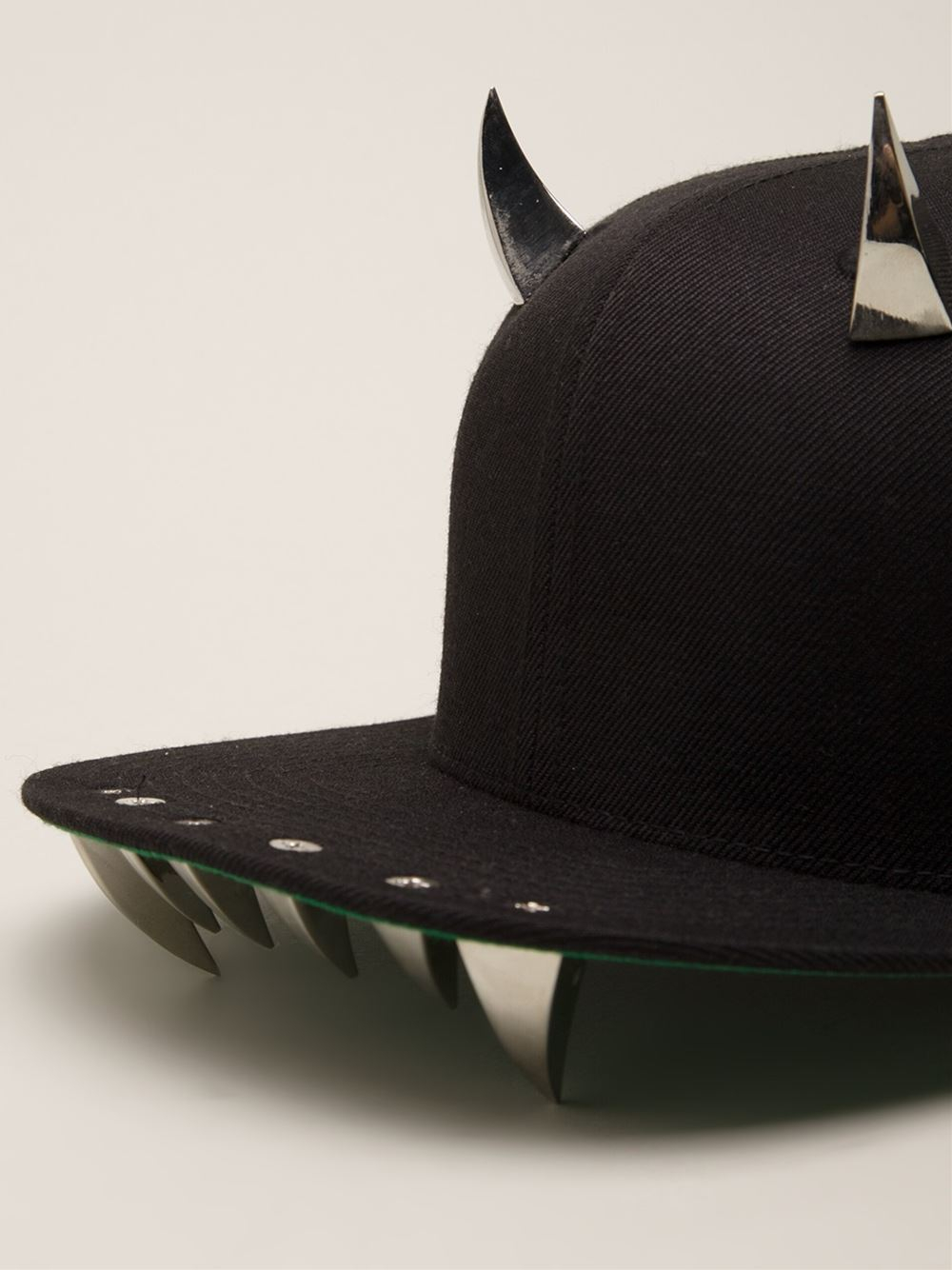 Adeen Horned Hat in Black for Men - Lyst