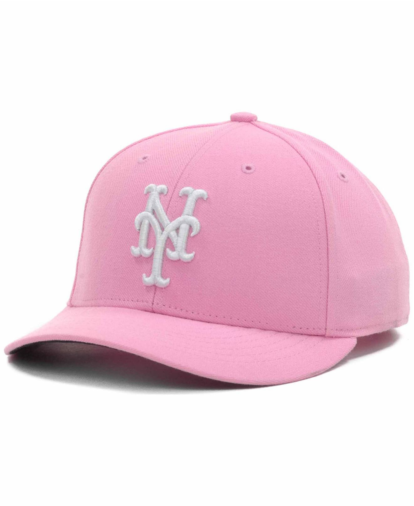 mets hat pink