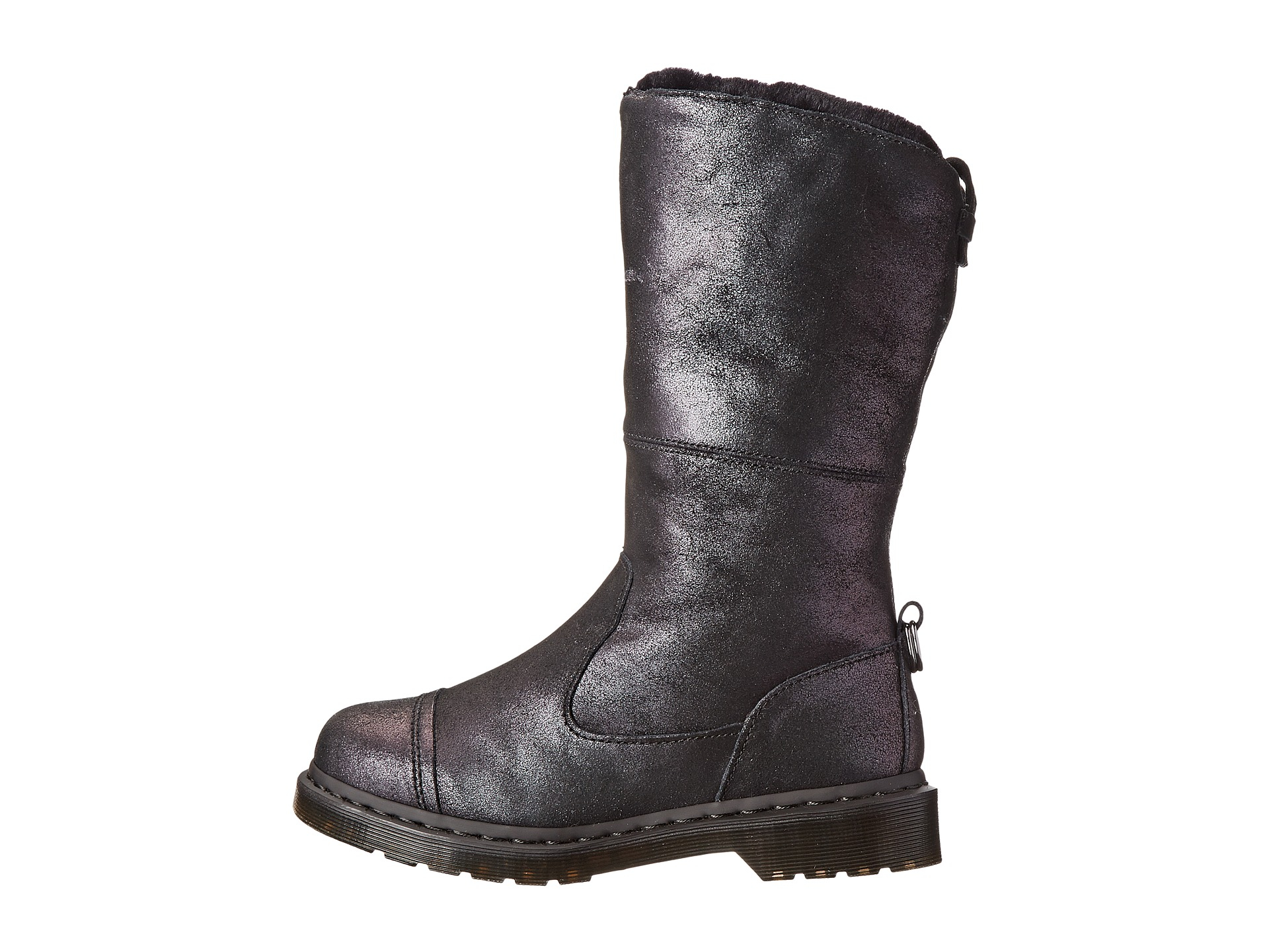 Dr. Martens Pasha Rigger Calf Boot in Black - Lyst