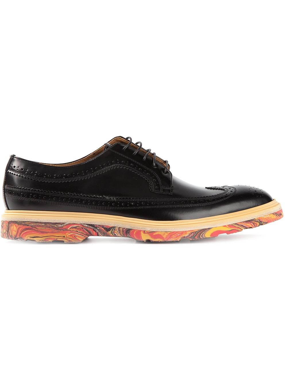 Paul Smith Grand Brogues in Black for Men - Lyst