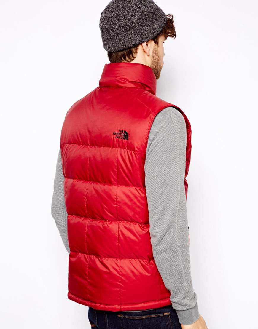 The North Face Gilet in Red for Men - Lyst