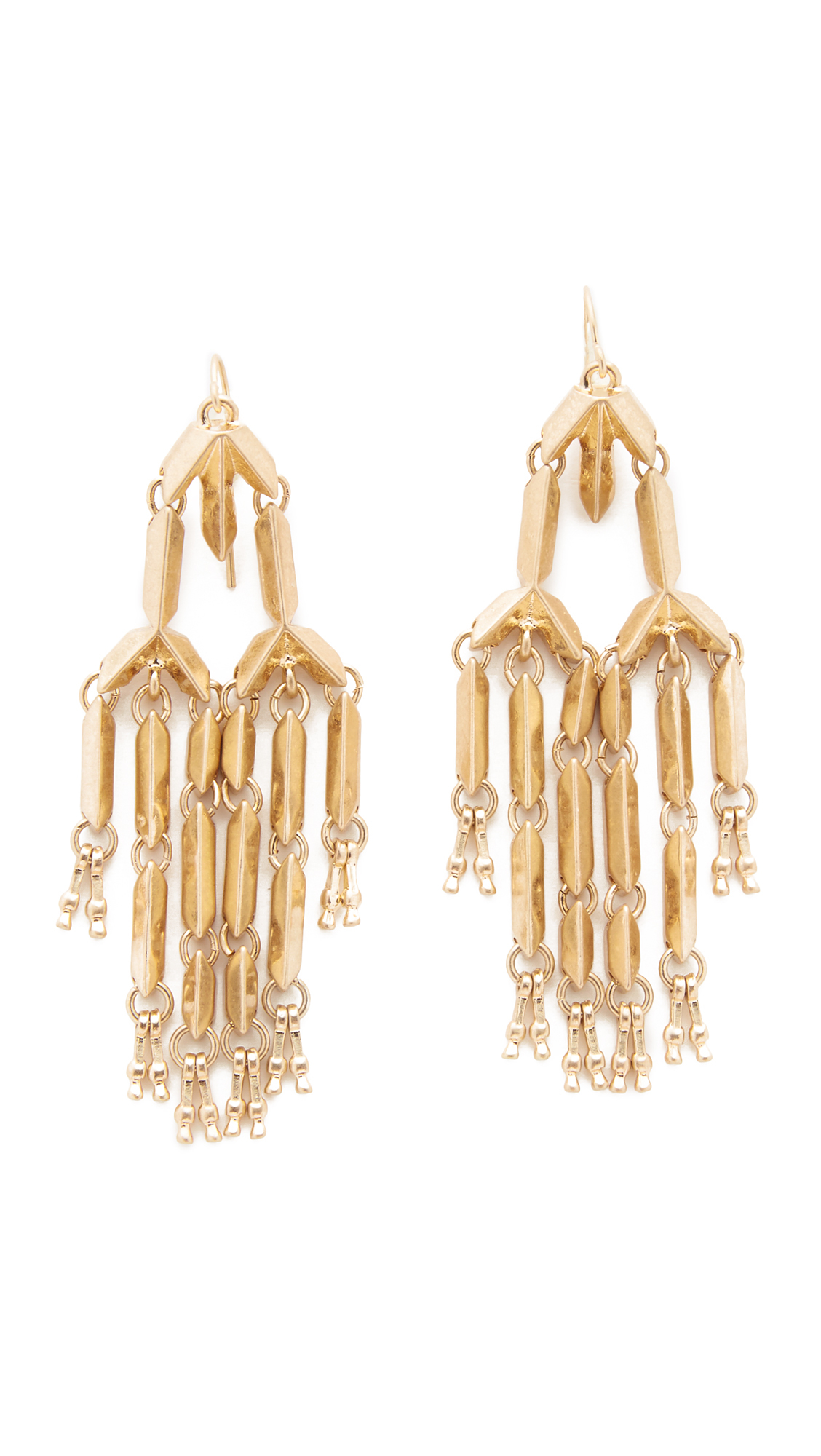 Adia kibur Olivia Chandelier Earrings in Metallic