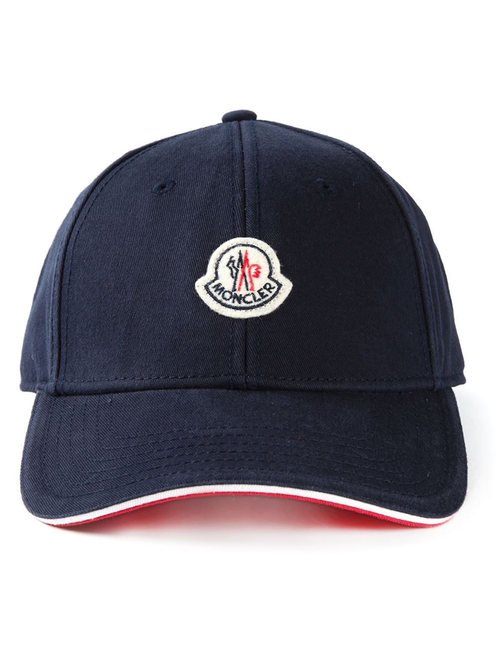 Moncler Classic Baseball Cap in Blue for Men - Lyst