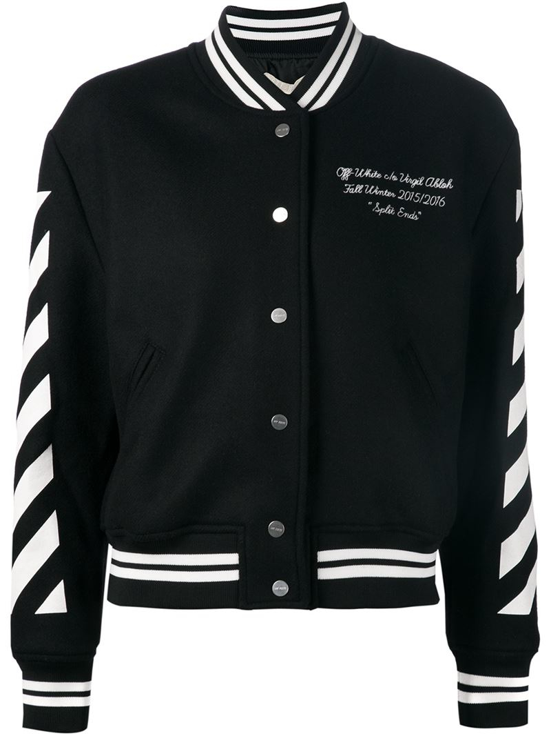 off white split stripe pullover hoodie