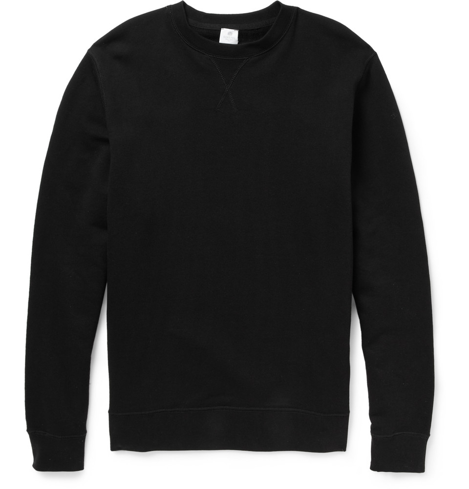 sunspel loopback sweatshirt