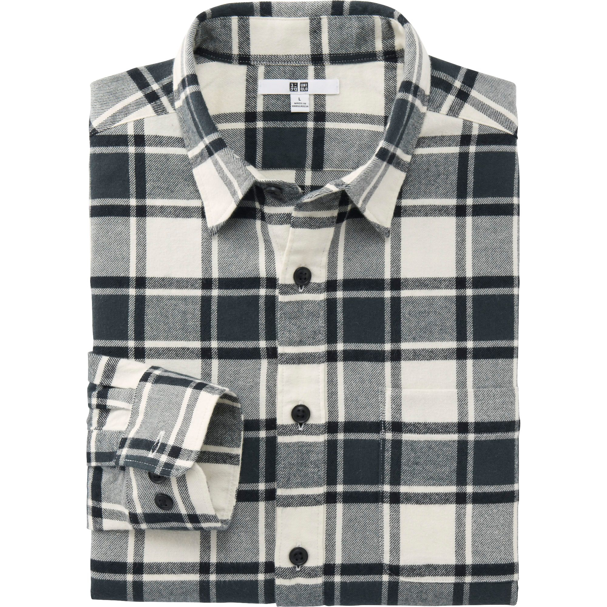 uniqlo black shirt mens