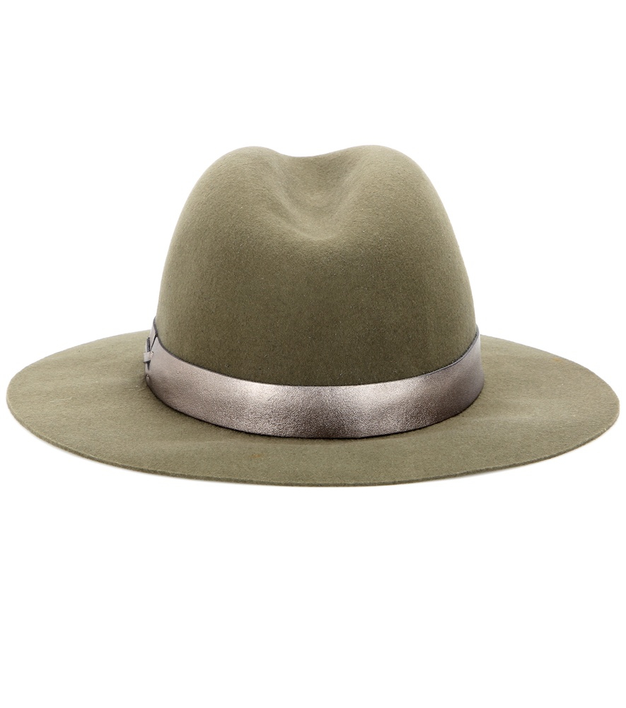 Lyst - Hat Attack Wool Felt Hat in Green