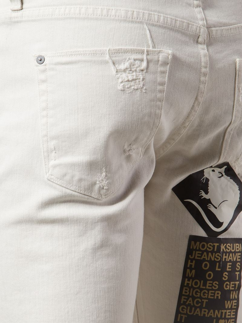 white ksubi jeans