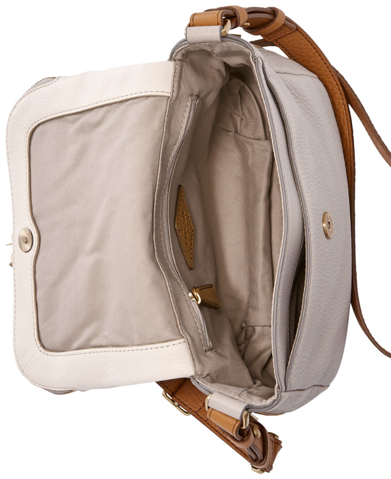 fossil color block bolsa