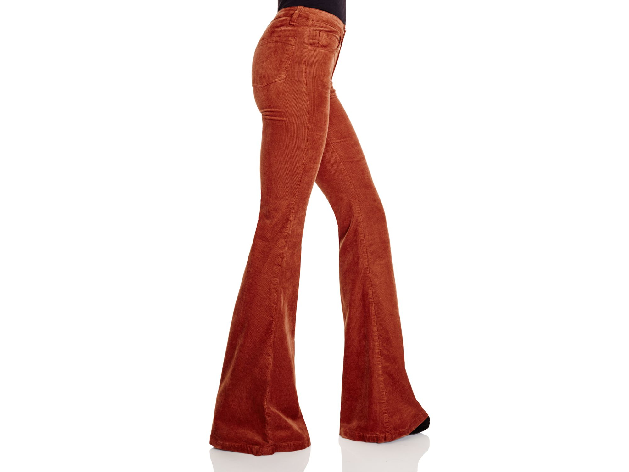 J Brand Bella Flare Corduroy Jeans - Bloomingdale's Exclusive in Brown |  Lyst