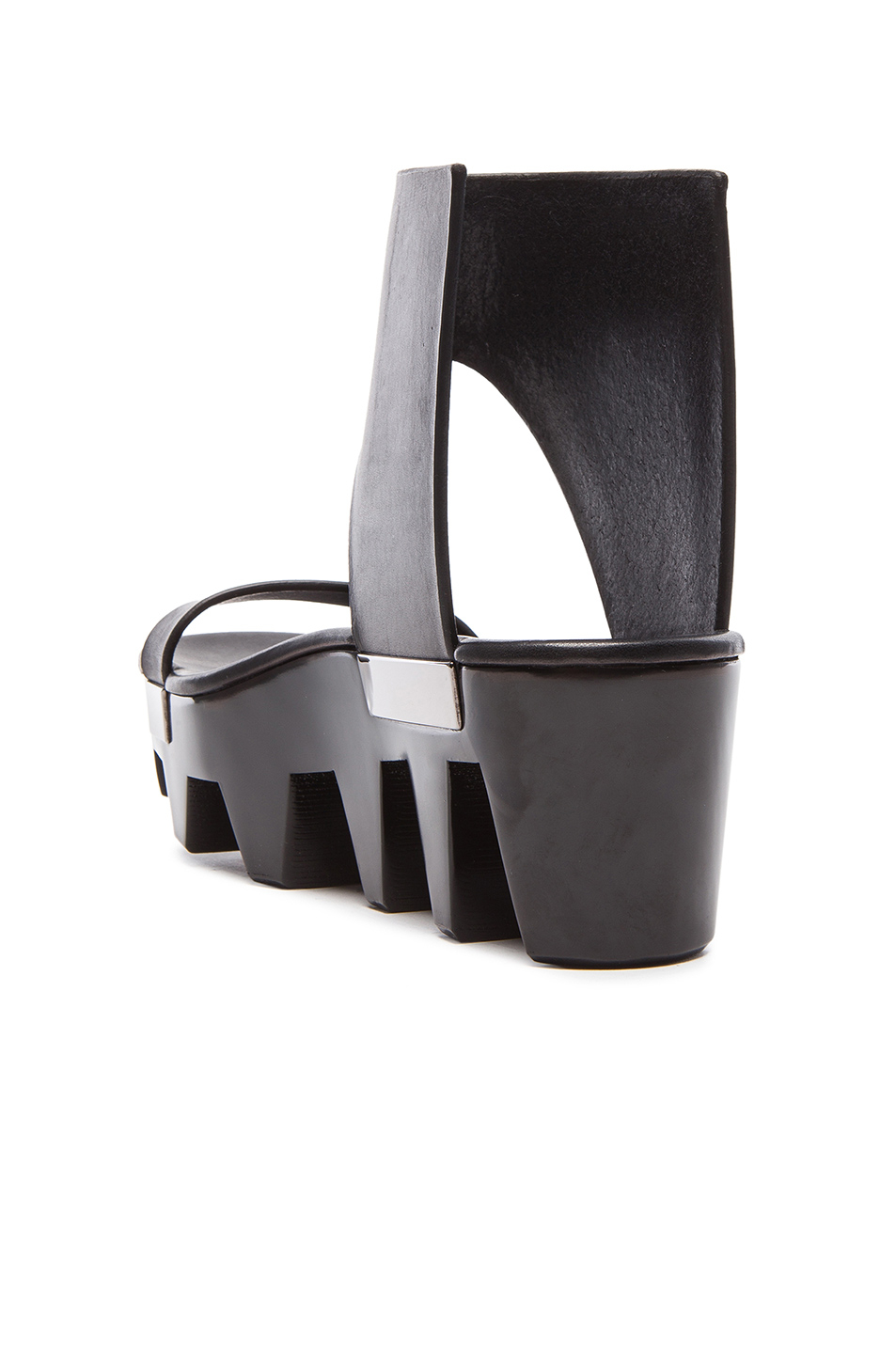 rick owens clog sandals