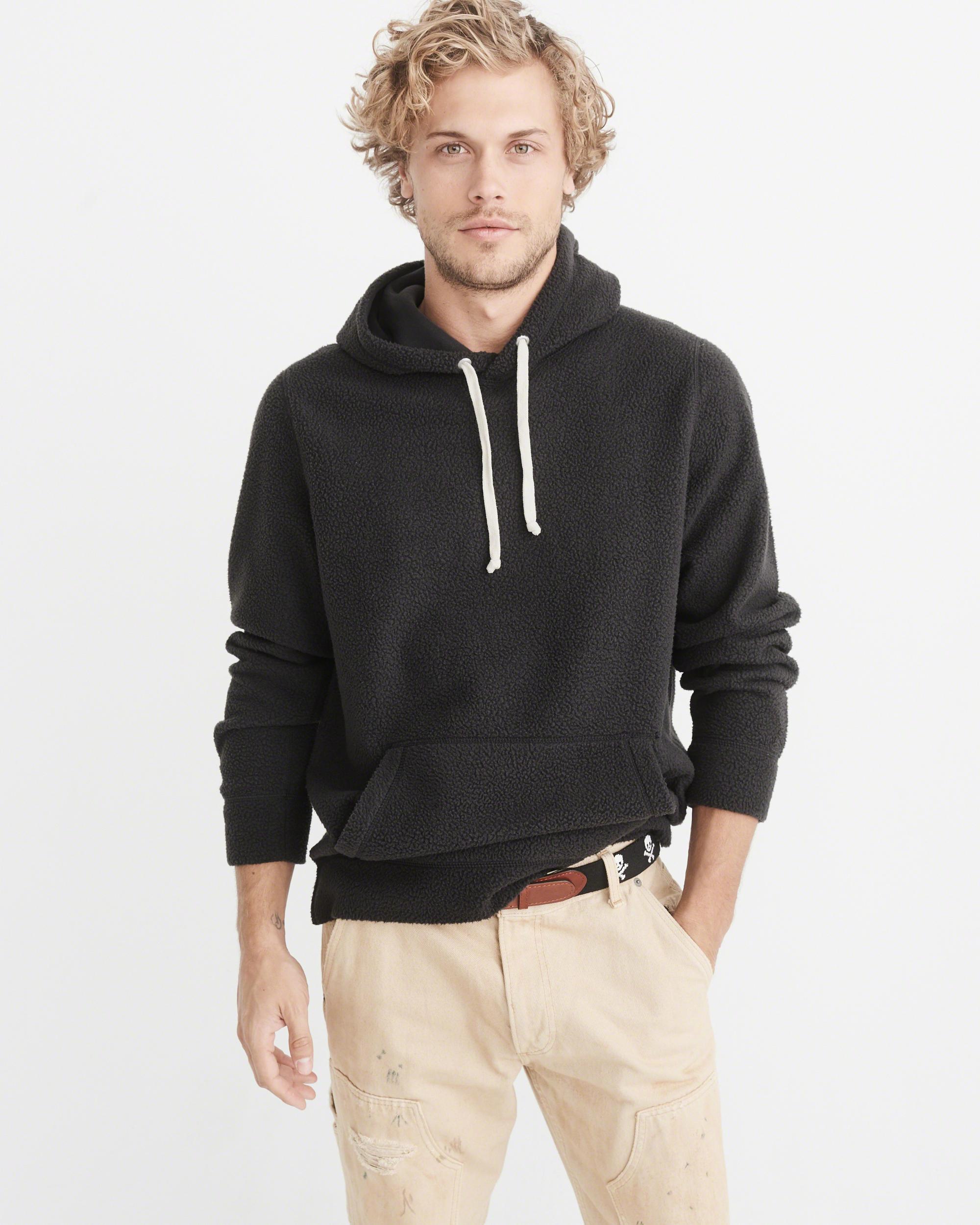 abercrombie sherpa pullover