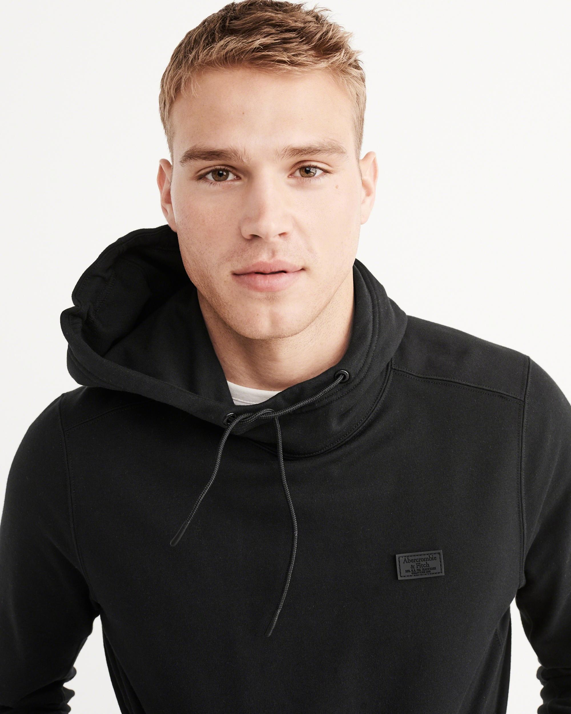 Lyst - Abercrombie & fitch Sport Hoodie in Black for Men