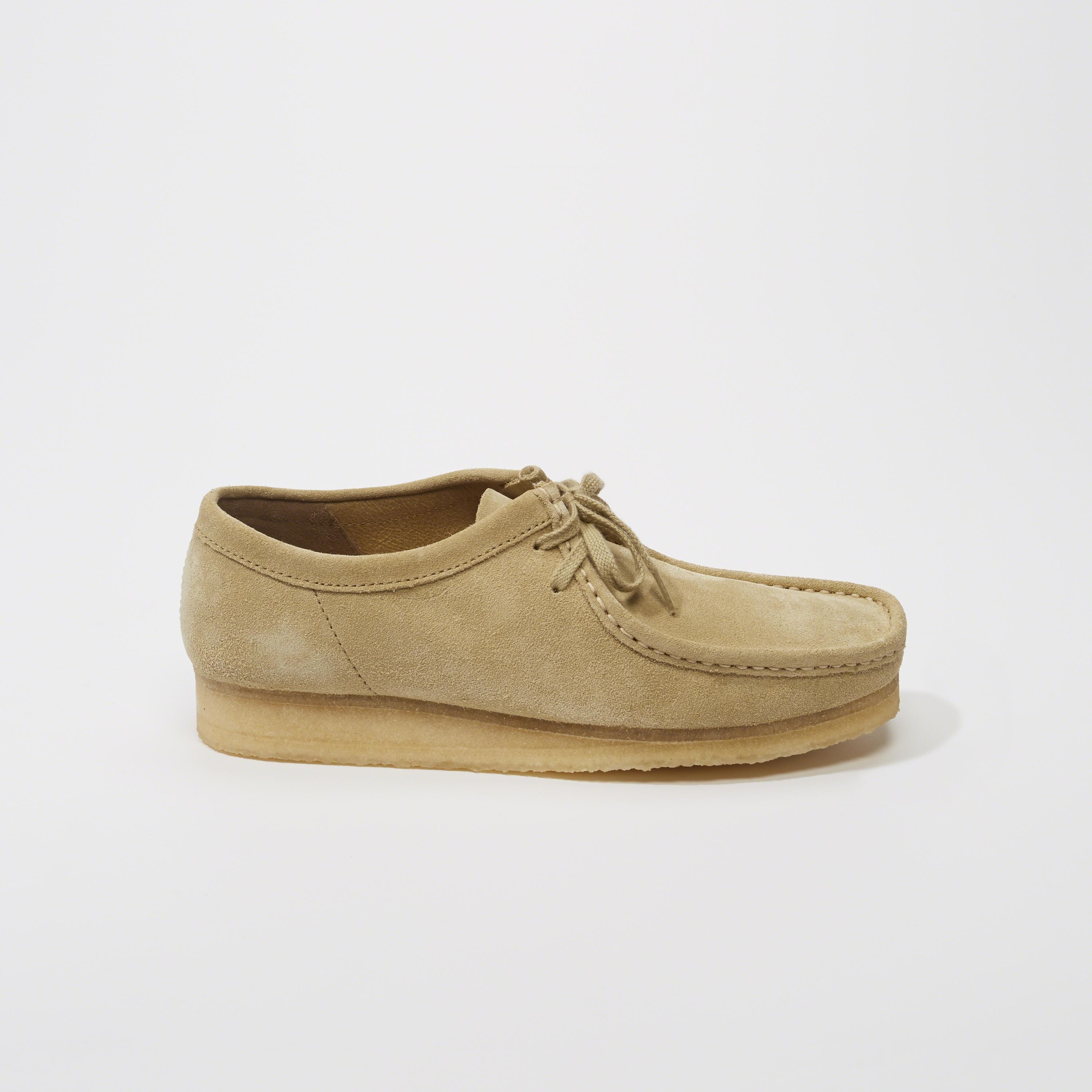 Lyst - Abercrombie & fitch Clarks Wallabee Shoe in Natural for Men