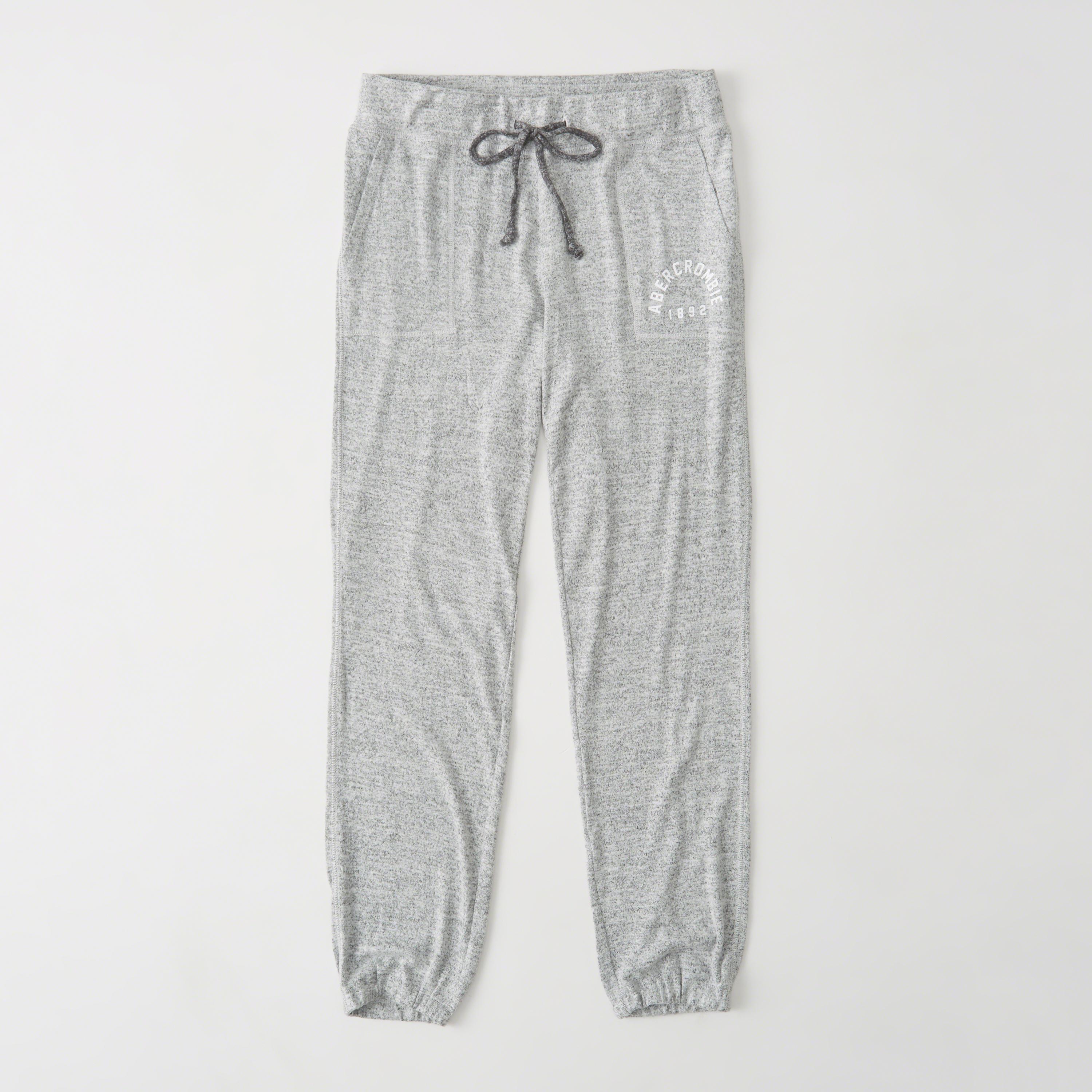 abercrombie grey sweatpants