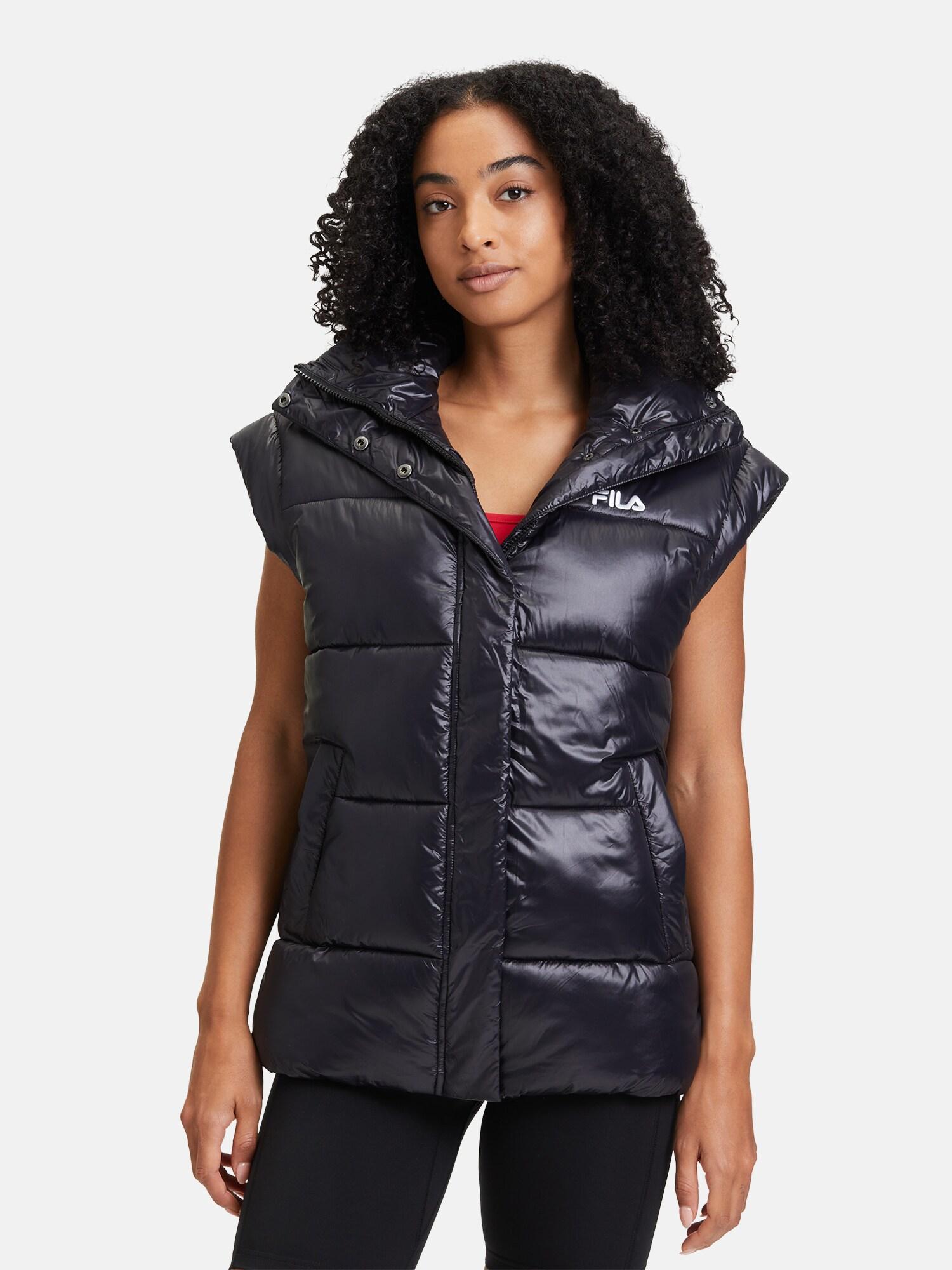 Puffer Weste Fila Daunenweste Hybrid Jacke Daunenjacke H&m