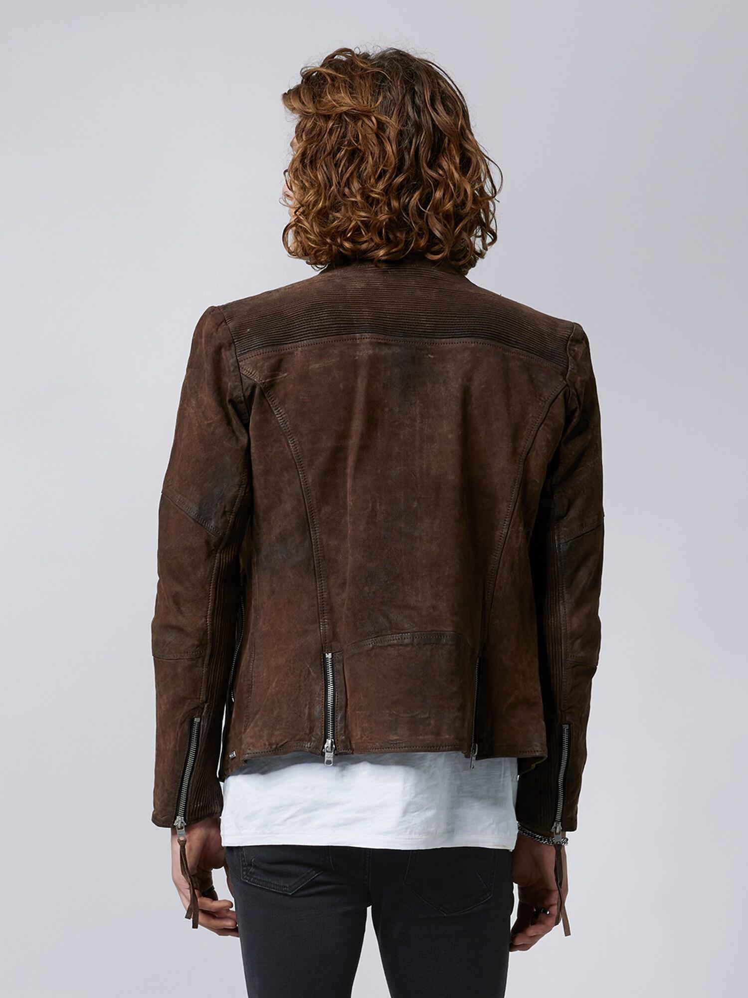 Tigha Lederhemd Tigha Buffed Epic Lederjacke Epic Herren