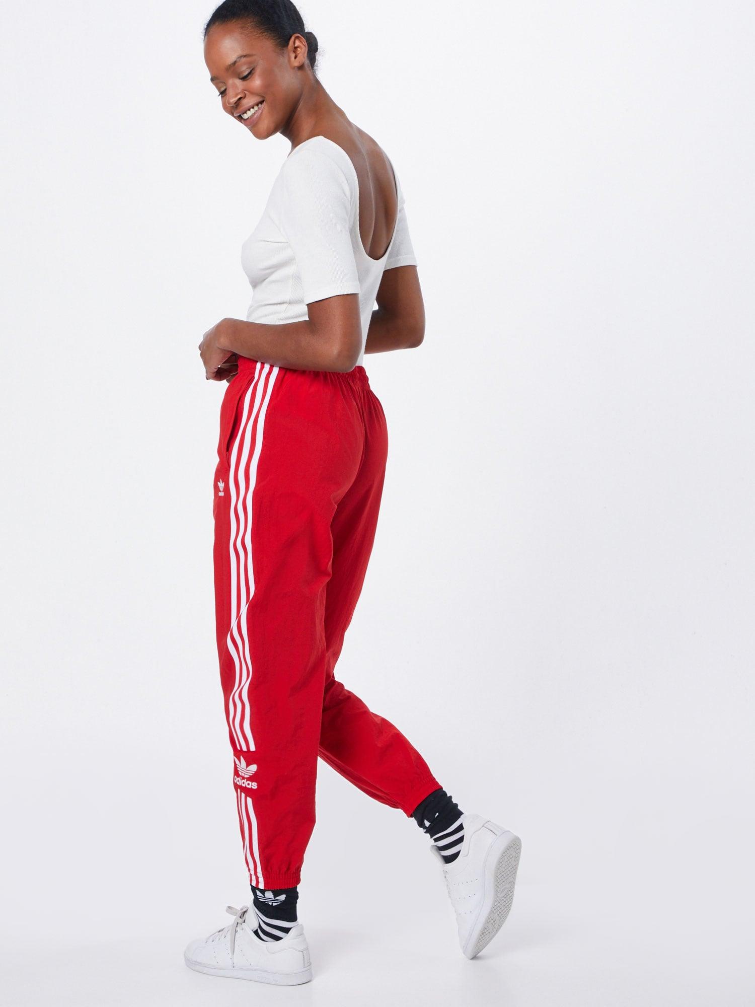 Adidas Originals – Adicolor Adibreak – Hose Mit Druckknöpfen In Rot |  islamiyyat.com