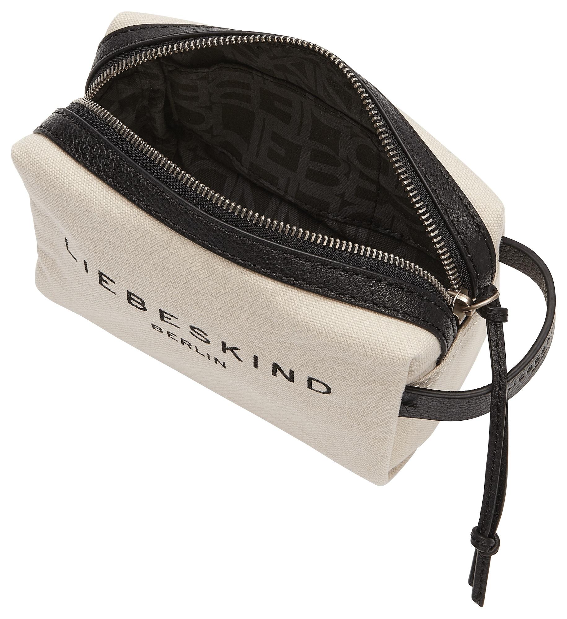 liebeskind kosmetiktasche schwarz