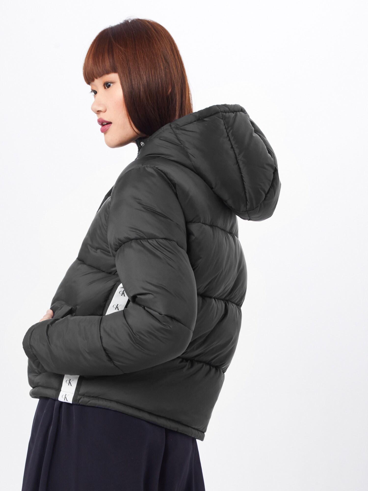calvin klein monogram tape lw puffer