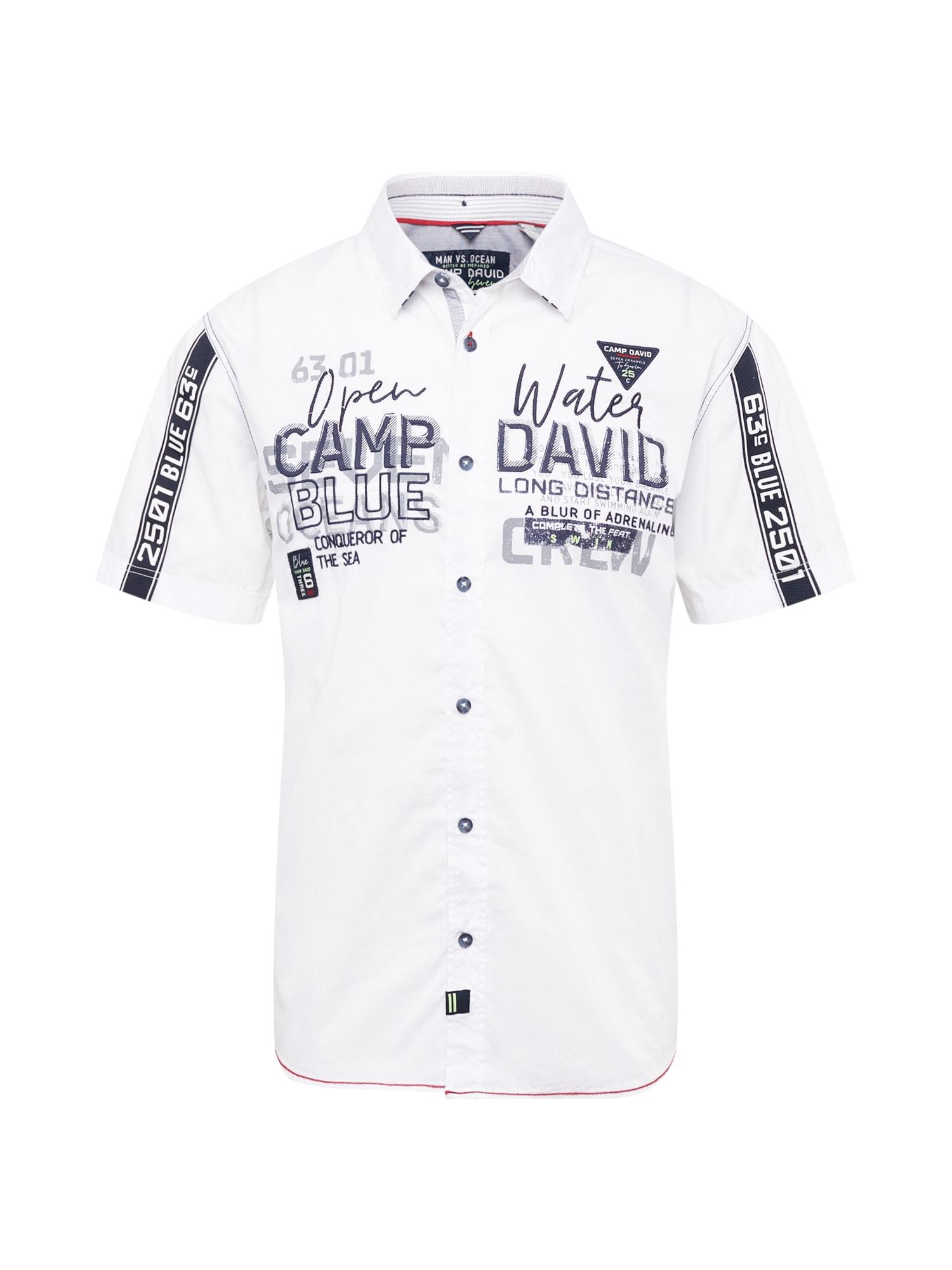 Camp David Hemd in Weiß für Herren | Lyst DE