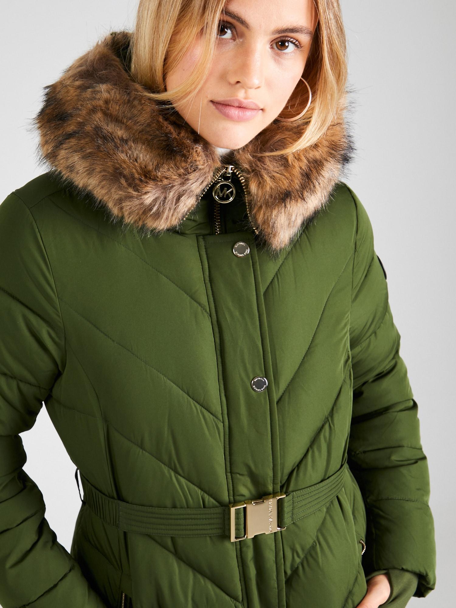 Steppjacke Michael Kors Jacke Damen Michael Kors Steppjacke GrÃ¼n