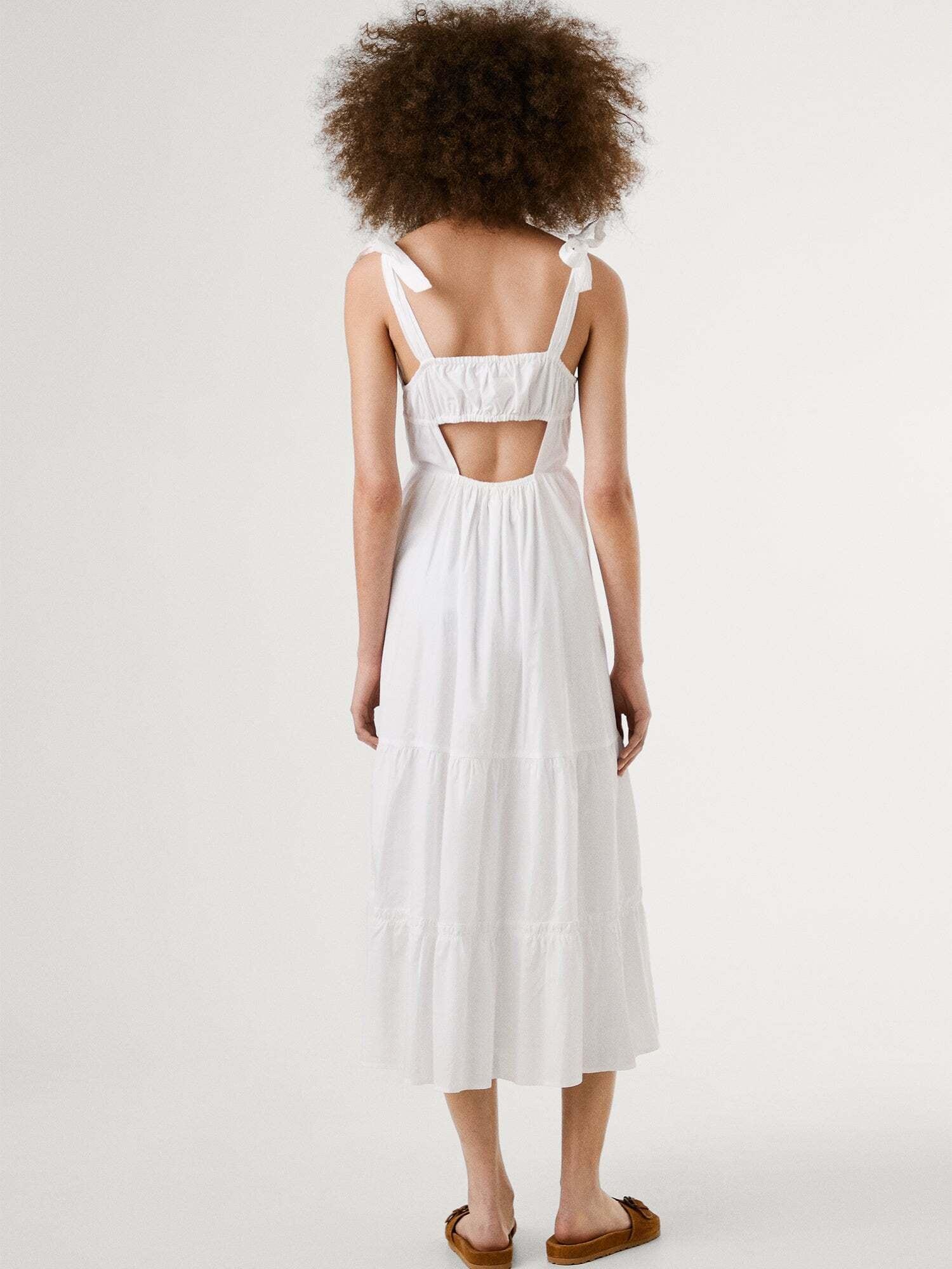 Pepe Jeans Damen Harlem Dress – Langärmliges Midikleid Mit Hohem Kragen