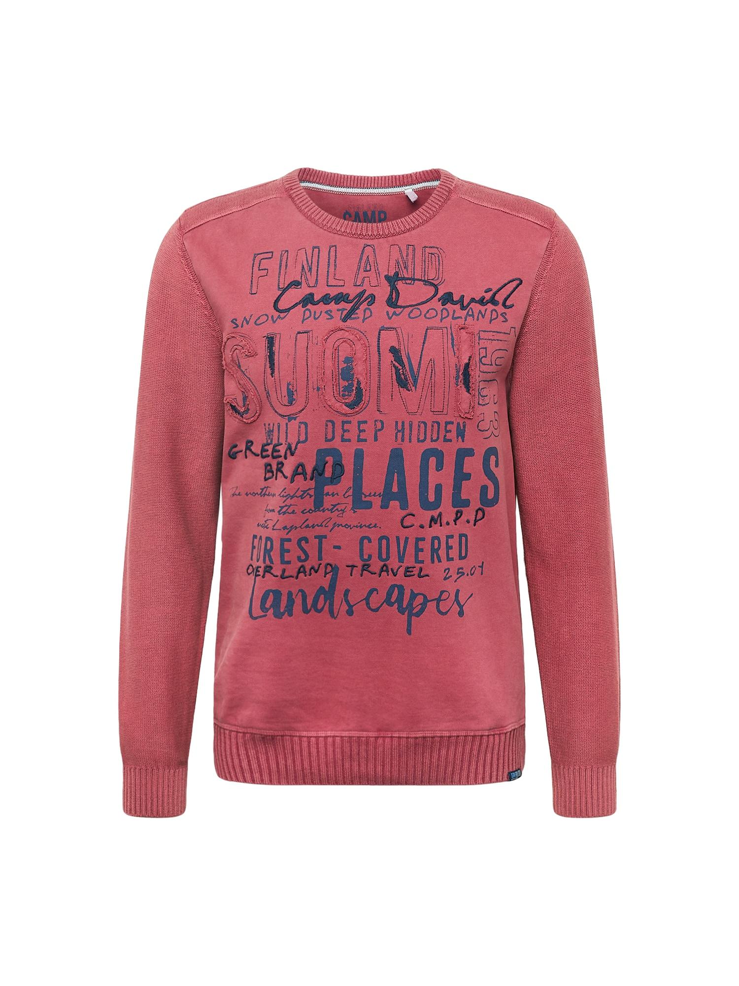 Camp David Pullover in Pink für Herren | Lyst DE