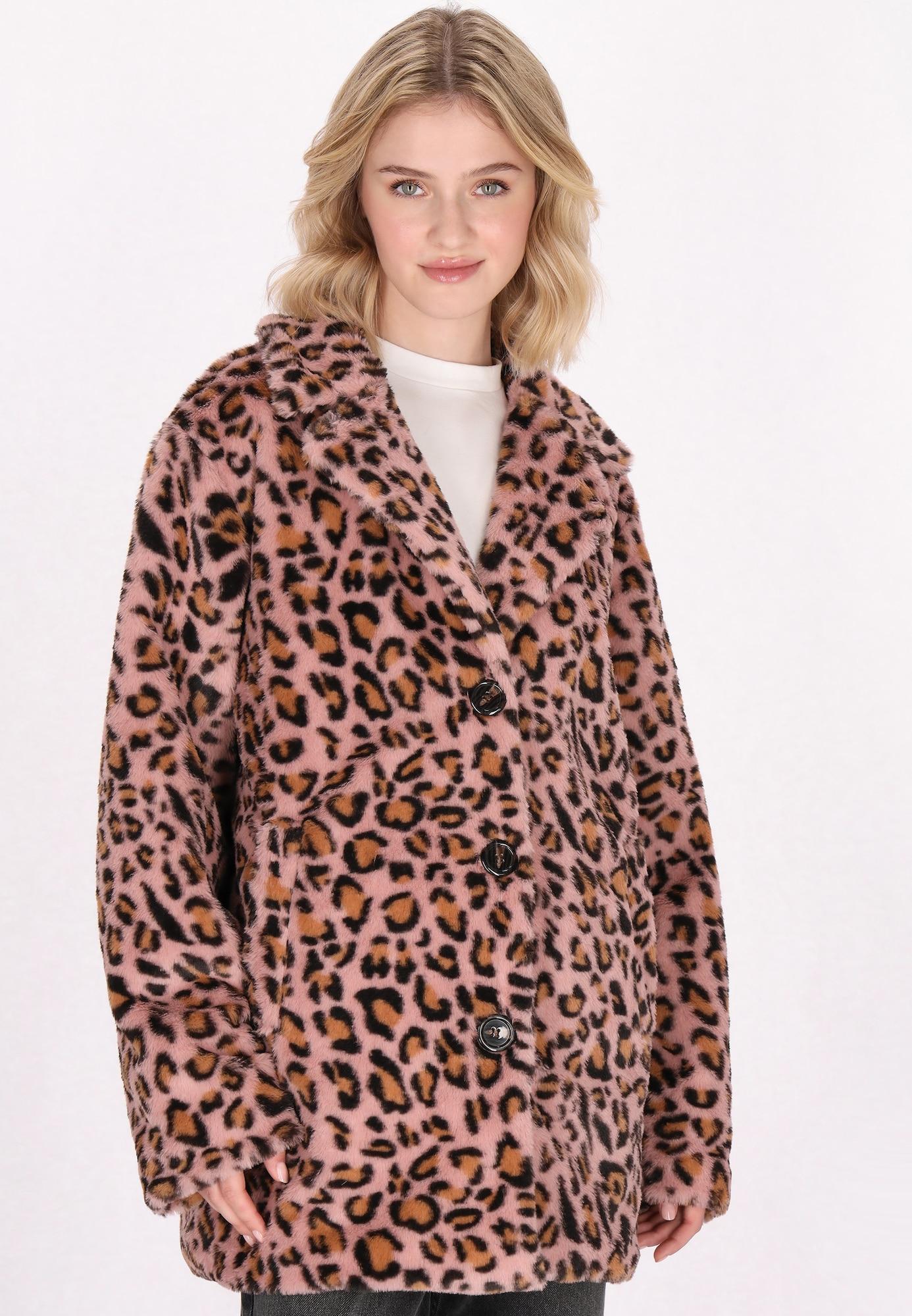 Wintermantel Mymo Mantel Schwarz Mymo Leo Wintermantel Usha Damen