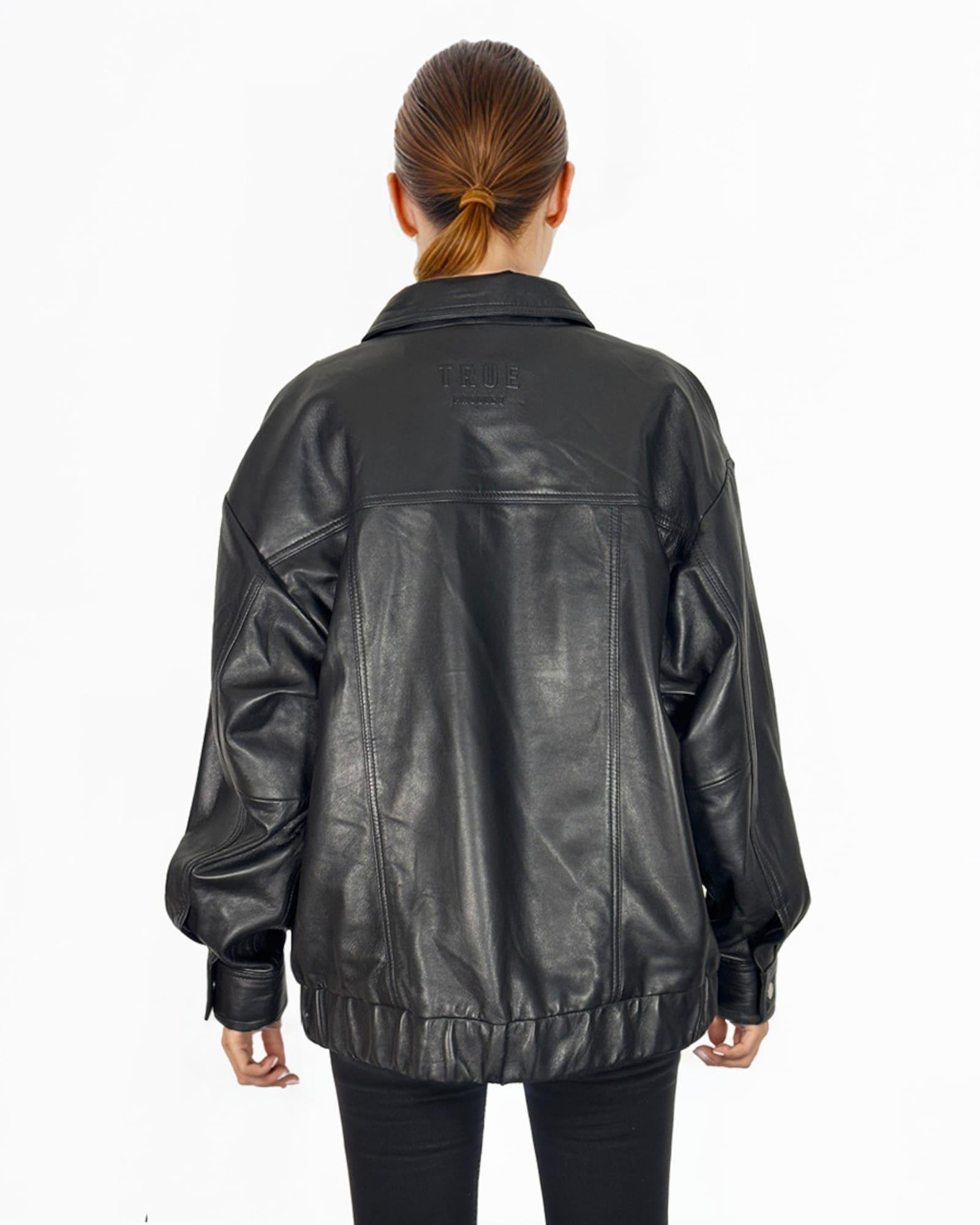 trueprodigy Lederjacke Nova in Blau Lyst DE