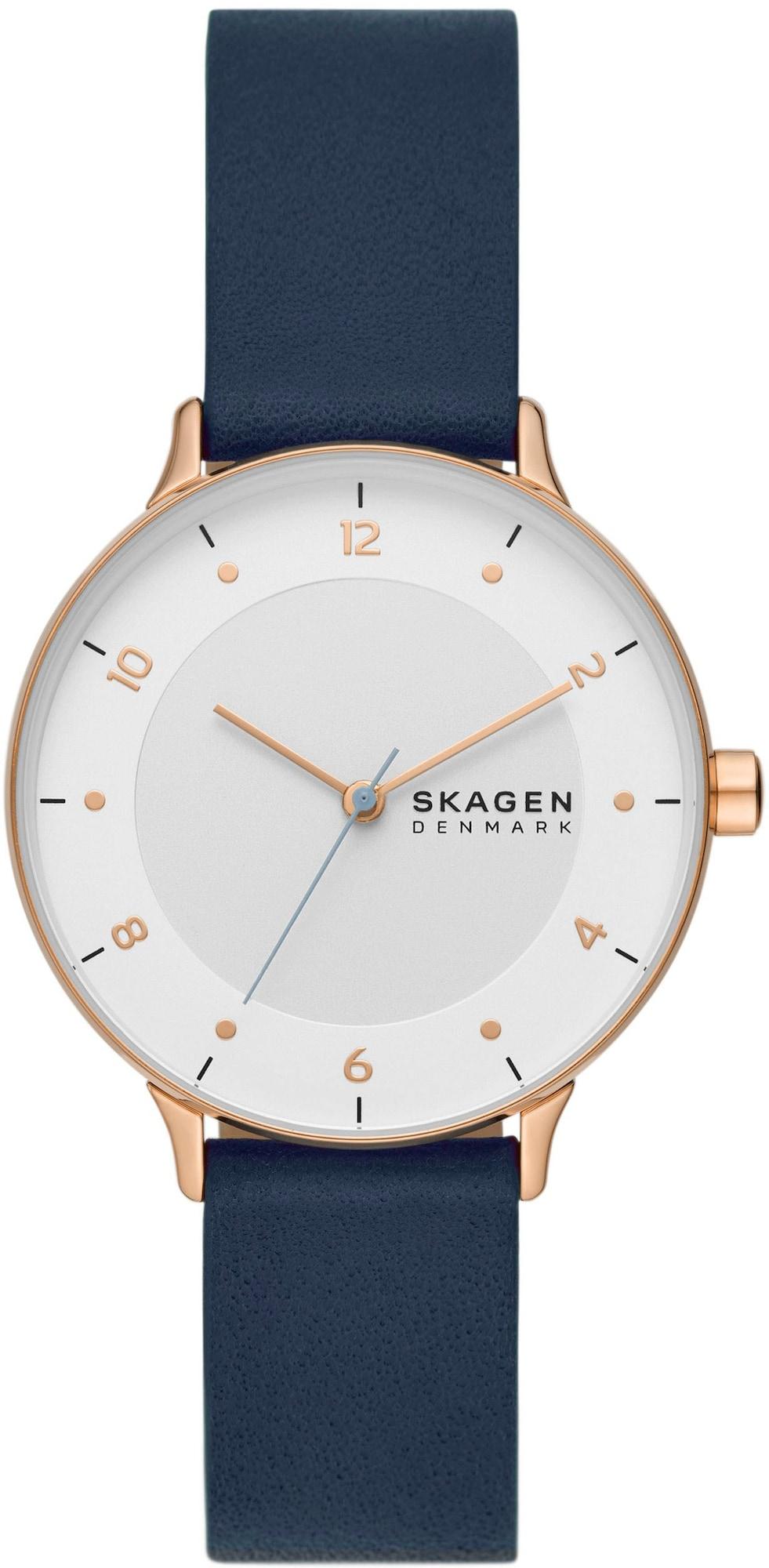 Skagen Freja Skagen Uhr Dunkelblau Damen-Uhren Von Skagen In Blau