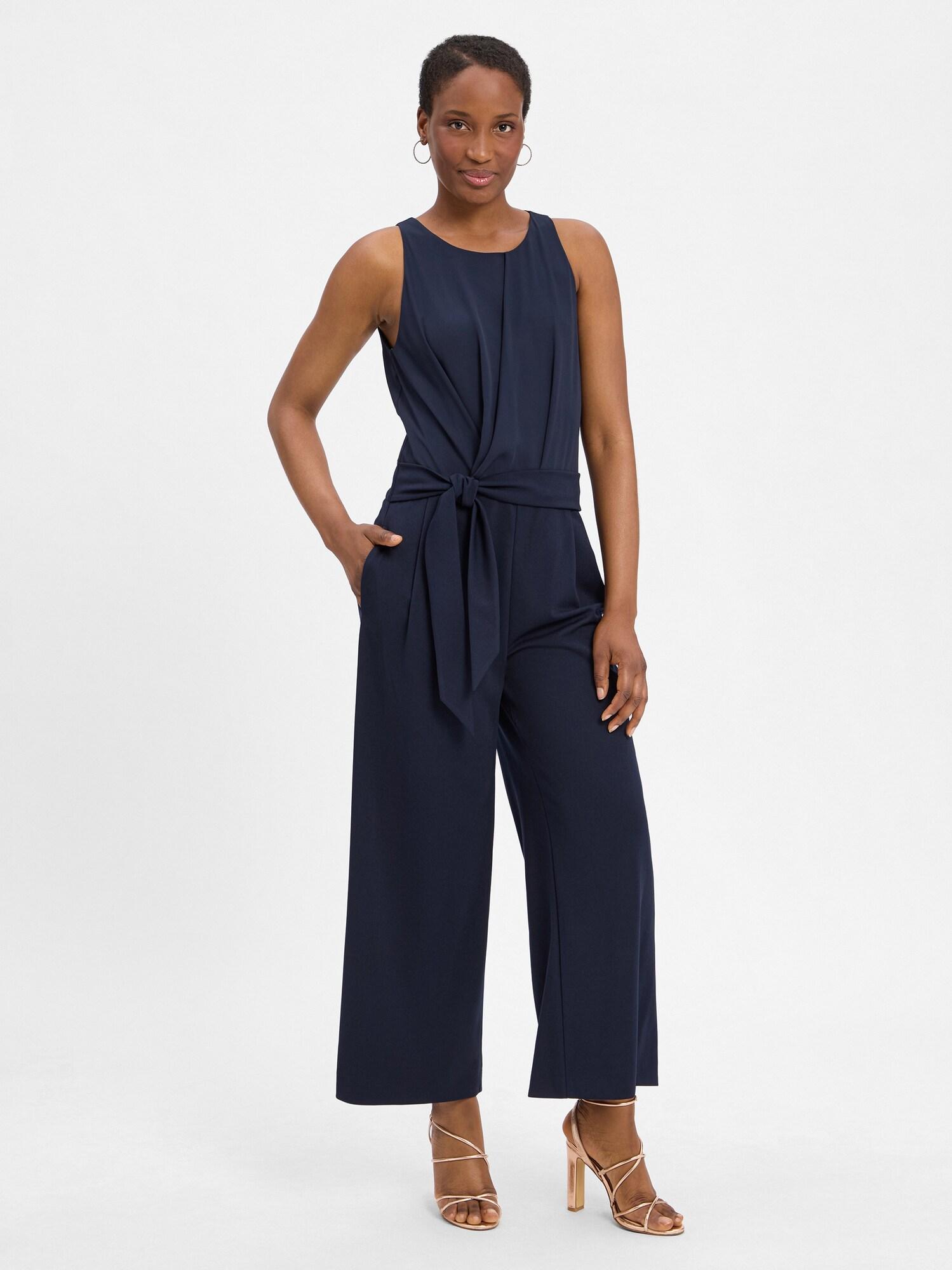 Vera Mont Damen Jumpsuit - Eleganter Overall Mit Weitem Bein