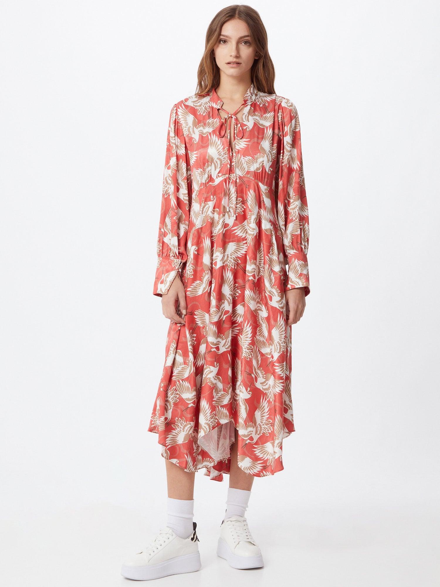 HUGO Kleid 'Kaflore' in Rot | Lyst AT