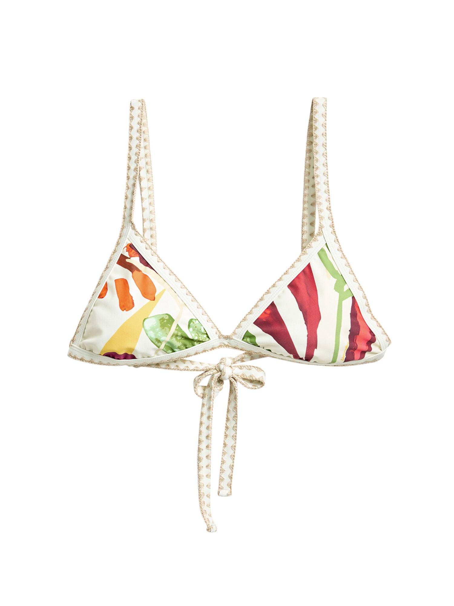 Desigual Bikini-Unterteil Damen | Tropisches Design, Aus Recycelten Materialien