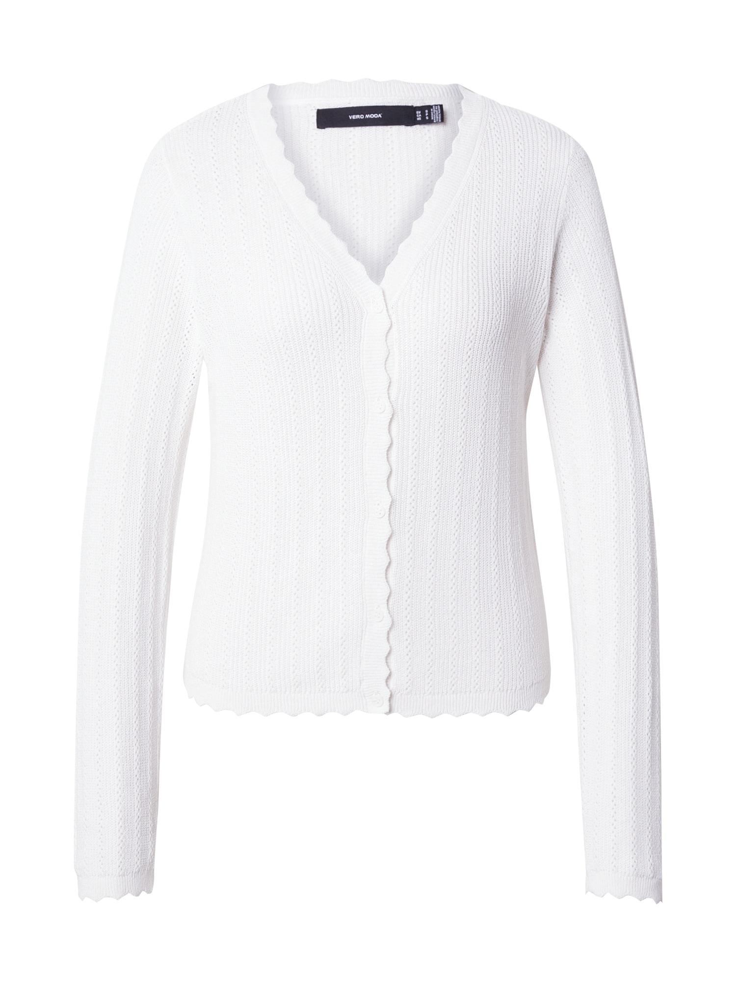 Vero Moda VMLEA Strickjacke Damen - Lässiger Cardigan Mit Ballonärmeln