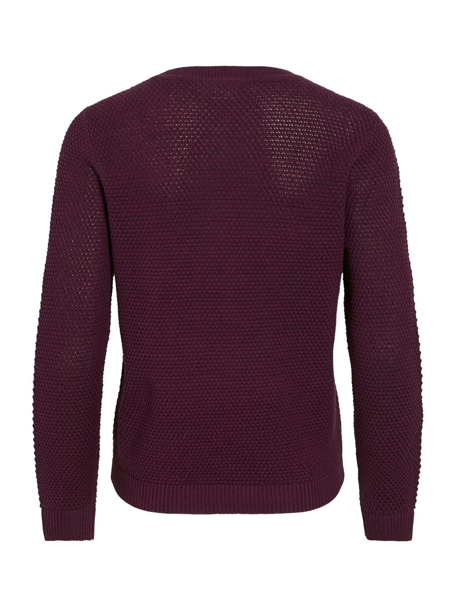 Langarm Pullover Pullover Damen Aubergine Marc O'Polo Sweatshirt