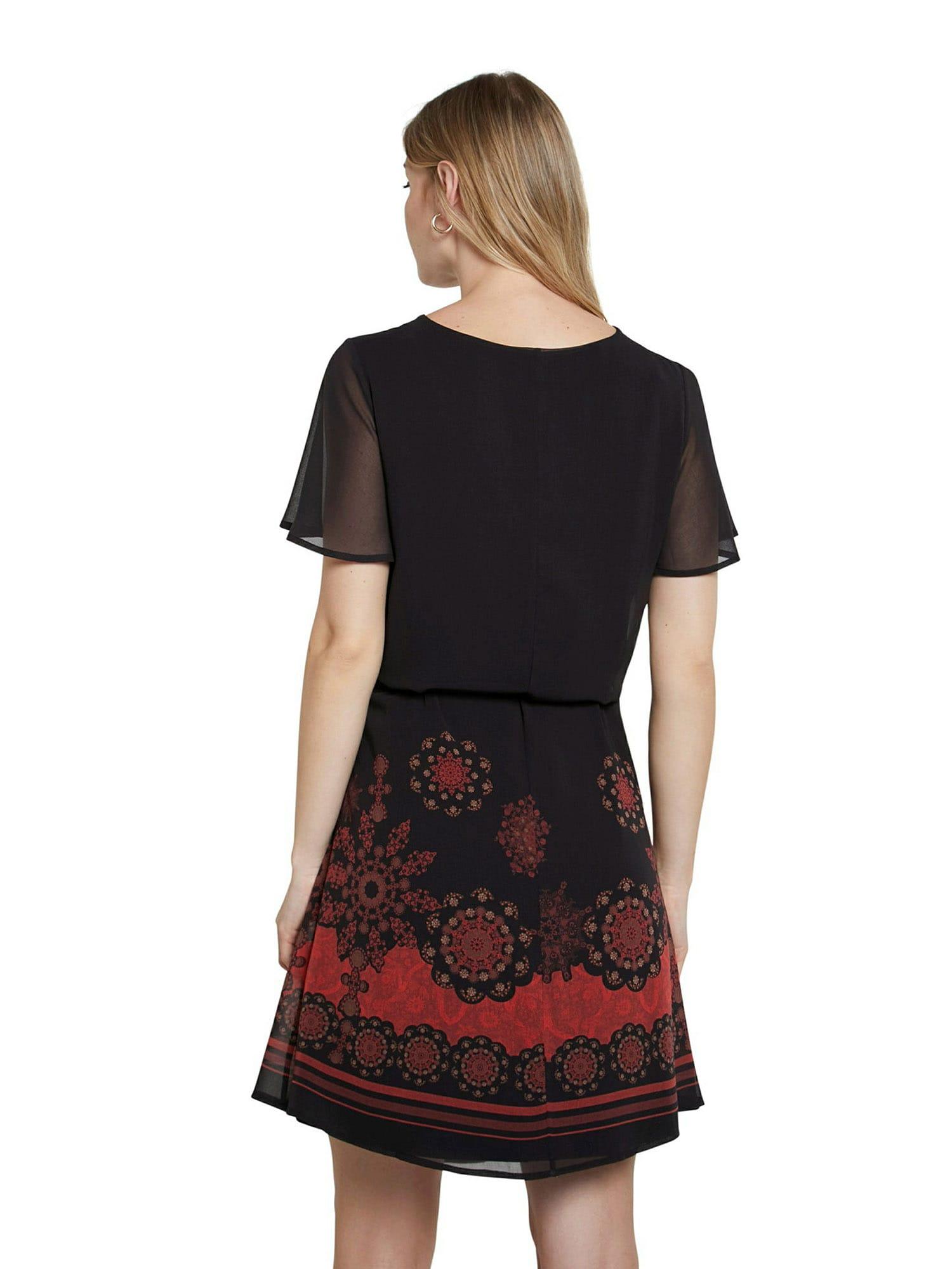 Desigual Kleid Tampa In Schwarz Lyst 