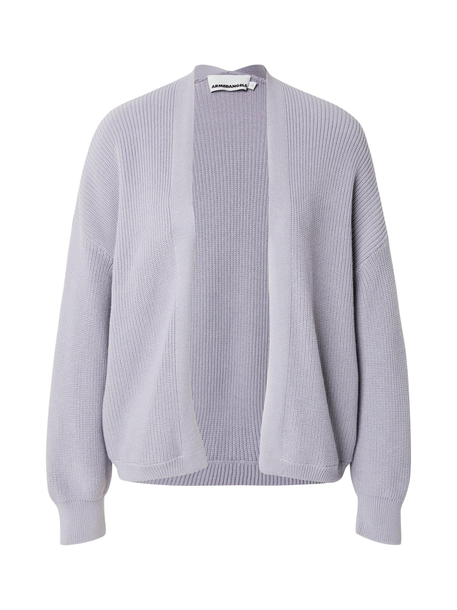 ARMEDANGELS Strickjacke 'Vildaanas' (Gots) in Lila Lyst DE