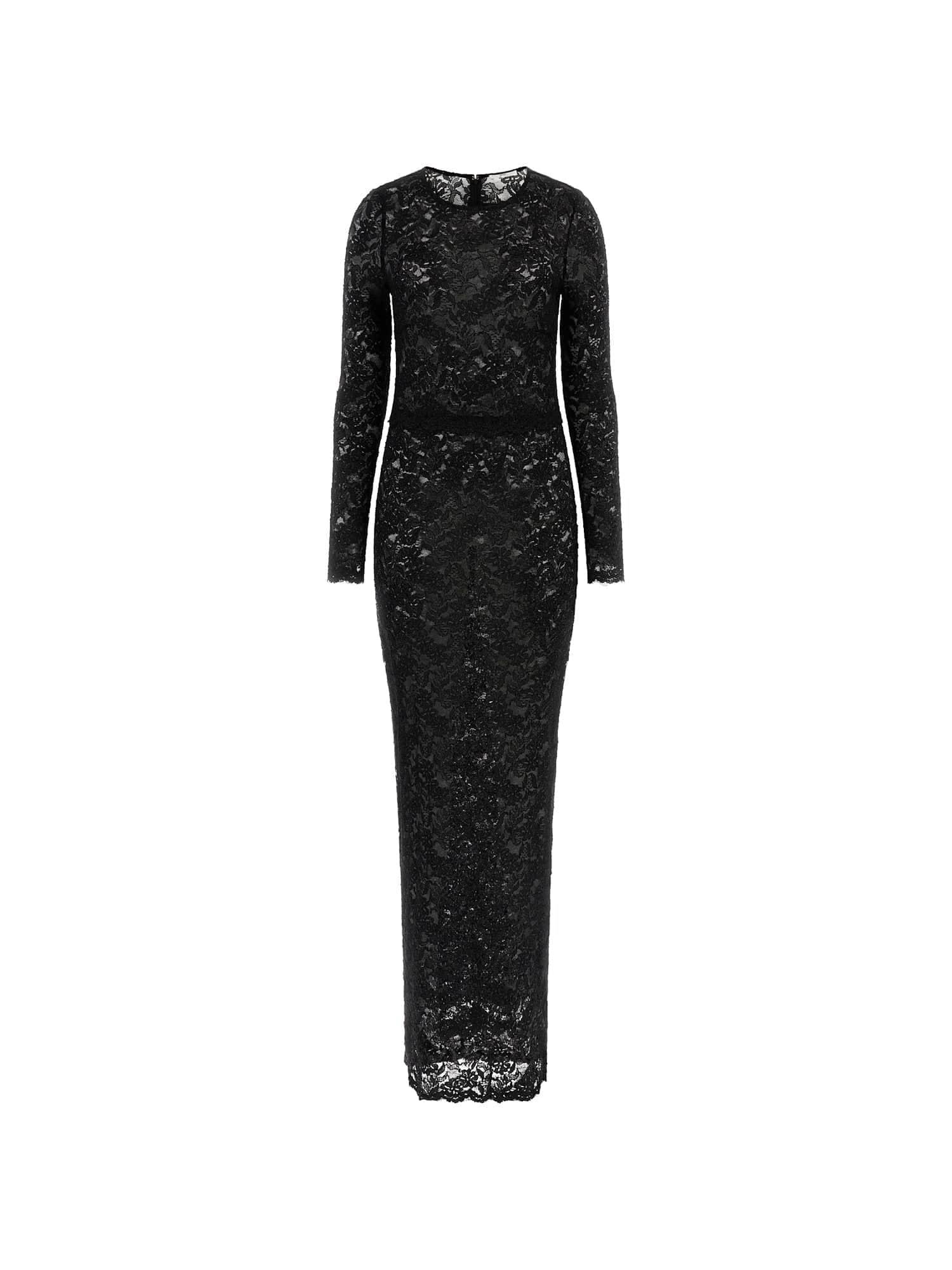 GUESS Damen Maxikleid Aus Chiffon, Langärmelig Mit Schaldruck – Lässig & Vielseitig