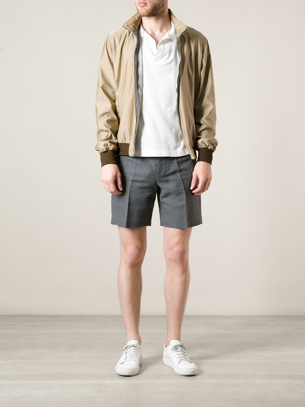 gucci monogram track jacket