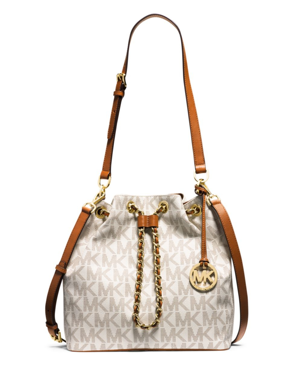 michael kors frankie drawstring bag