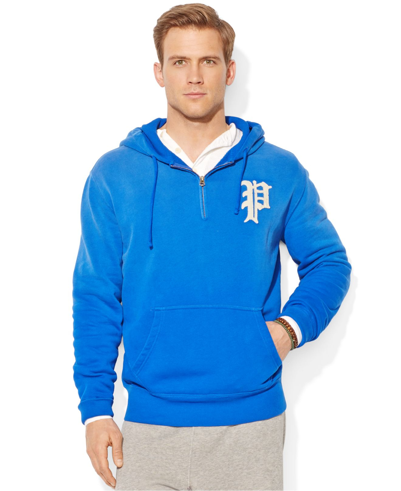 polo button up hoodie