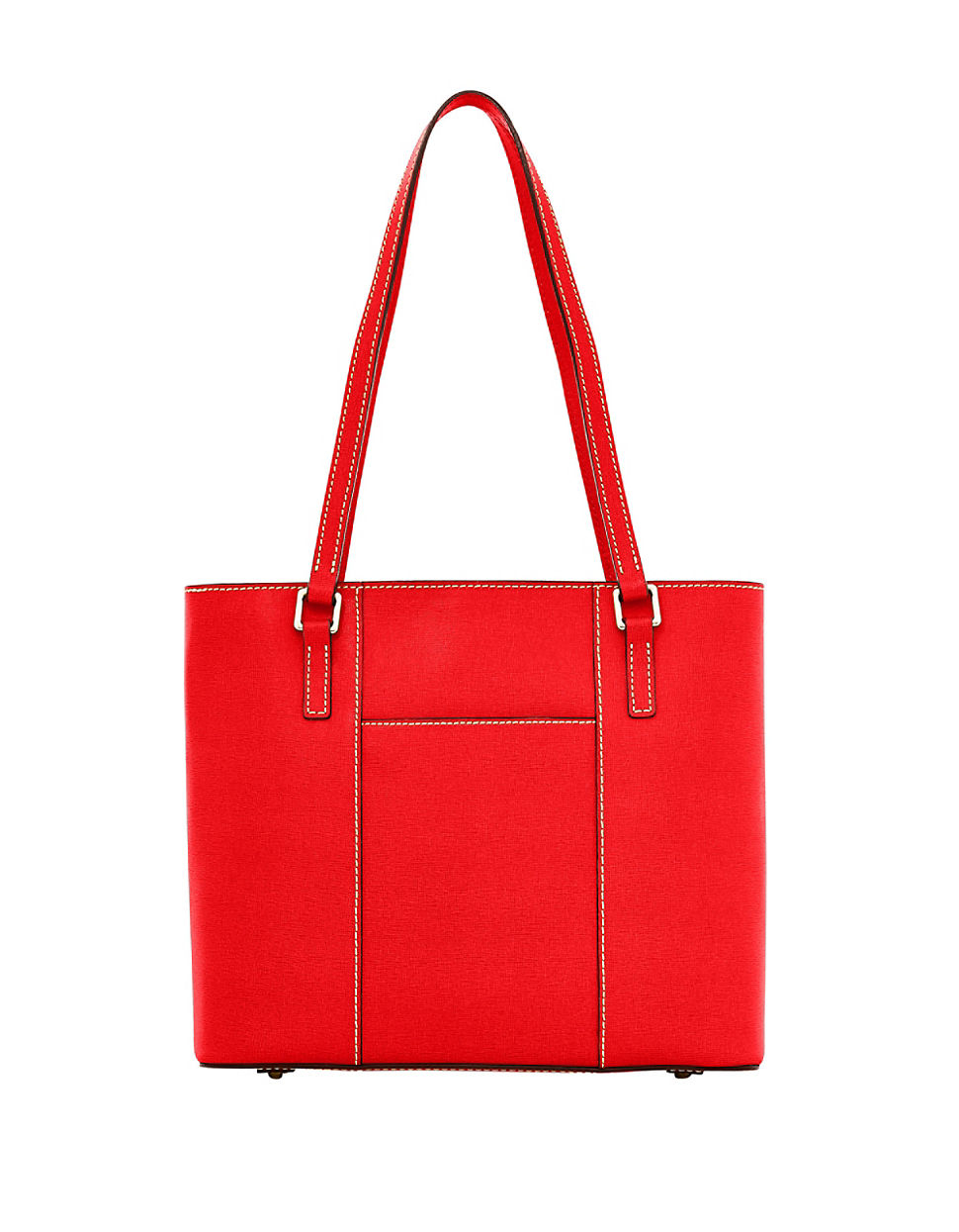 Dooney & bourke Lexington Saffiano Leather Tote in Red | Lyst