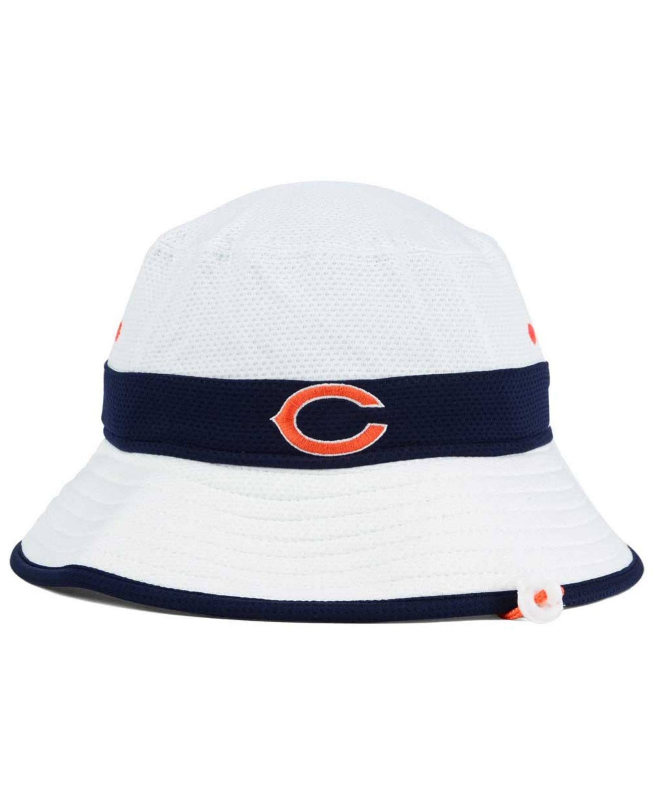 bears white bucket hat
