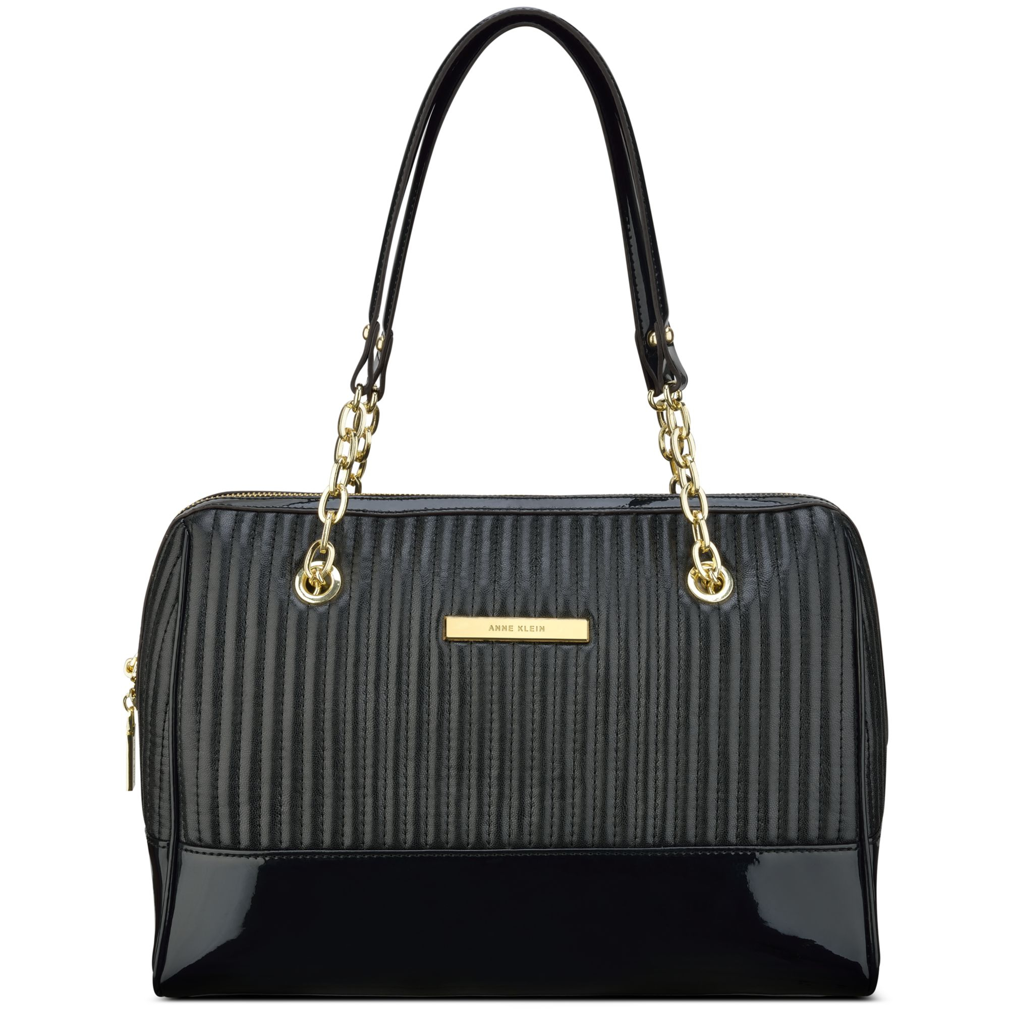 anne klein black crossbody purse